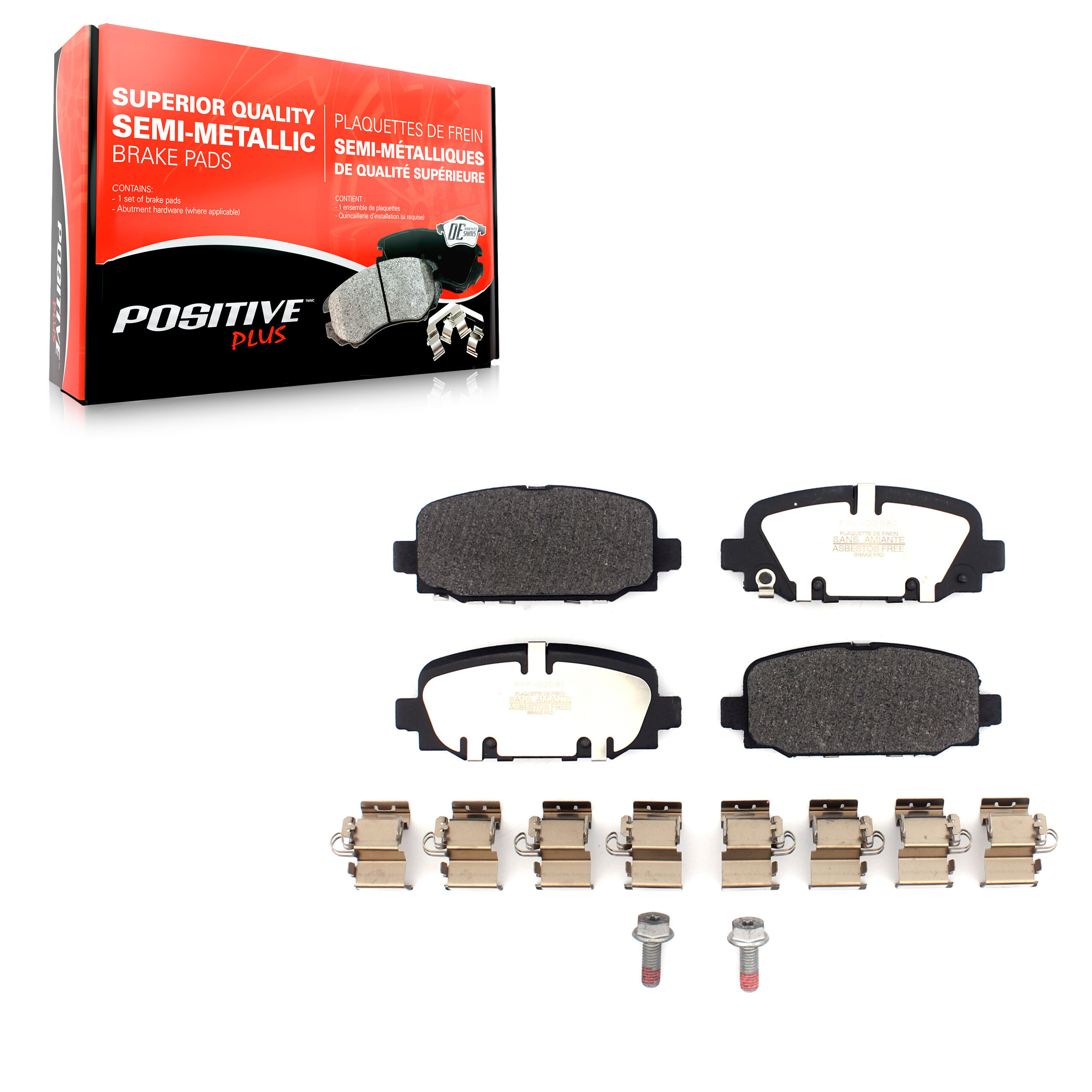 Semi-Metallic Brake Pads