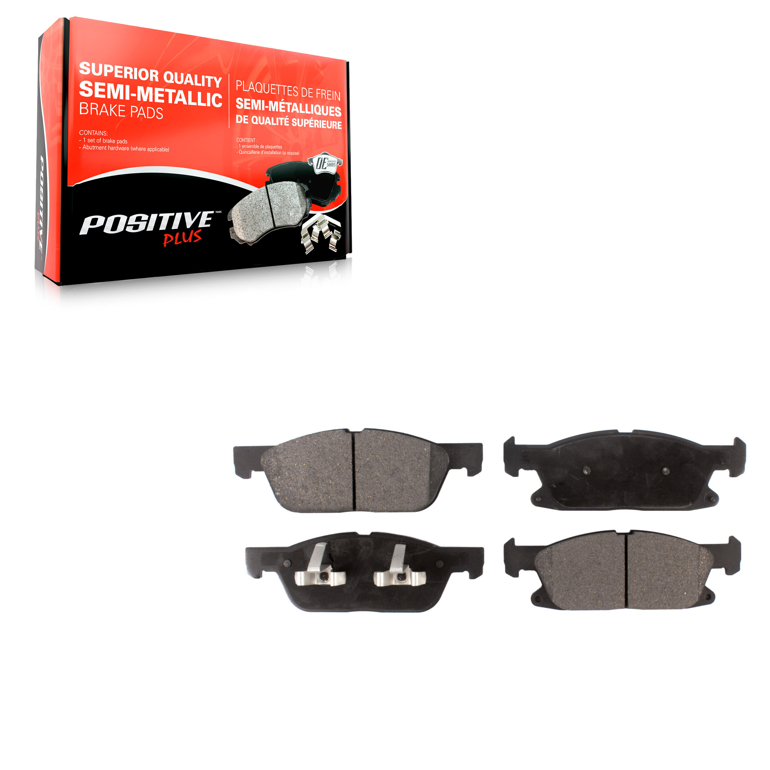 Semi-Metallic Brake Pads