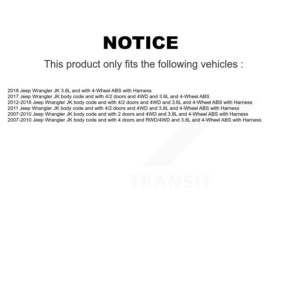 Mpulse - SEN-2ABS0598 - ABS Wheel Speed Sensor