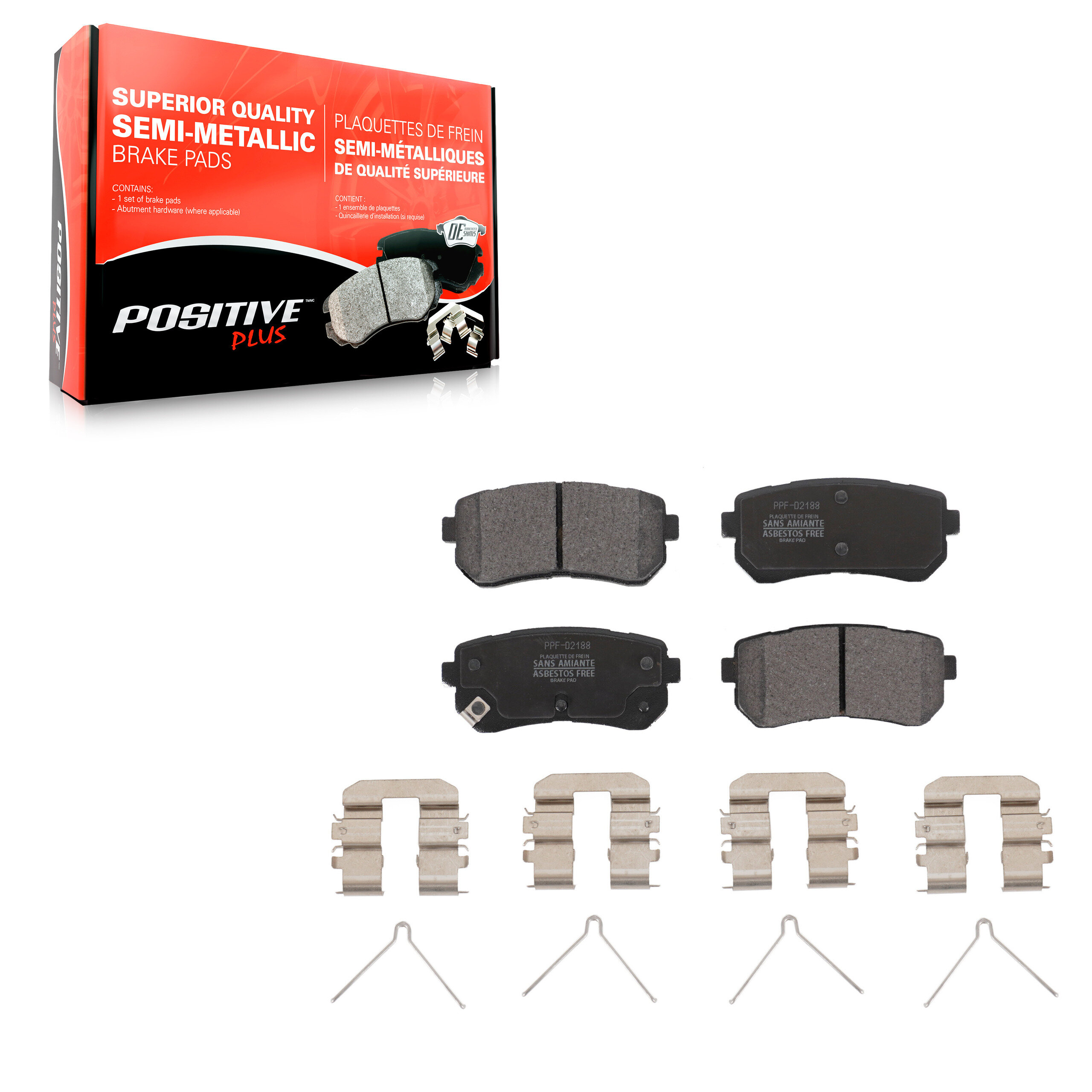 Semi-Metallic Brake Pads