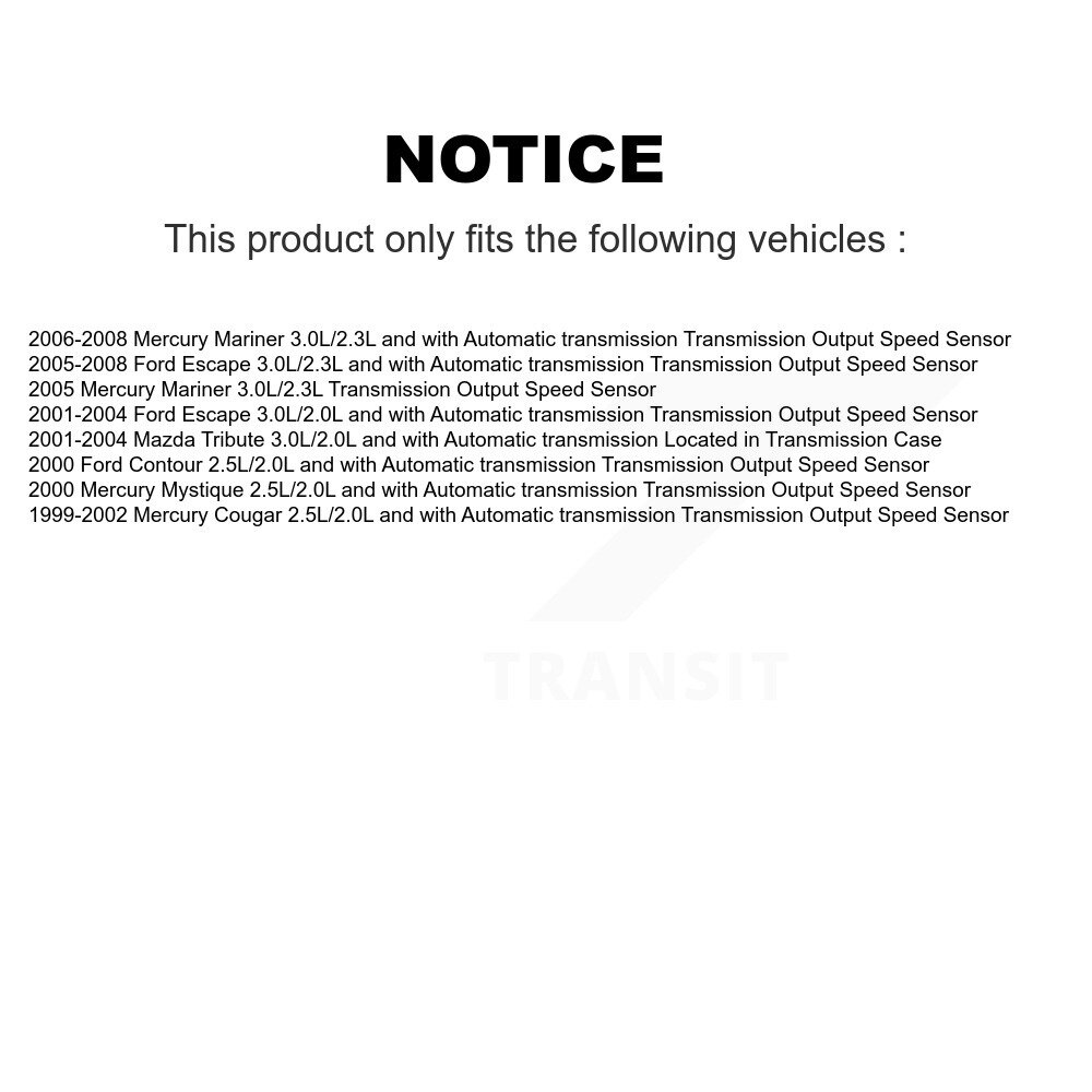 Mpulse - SEN-2VSS0102 - Vehicle Speed Sensor