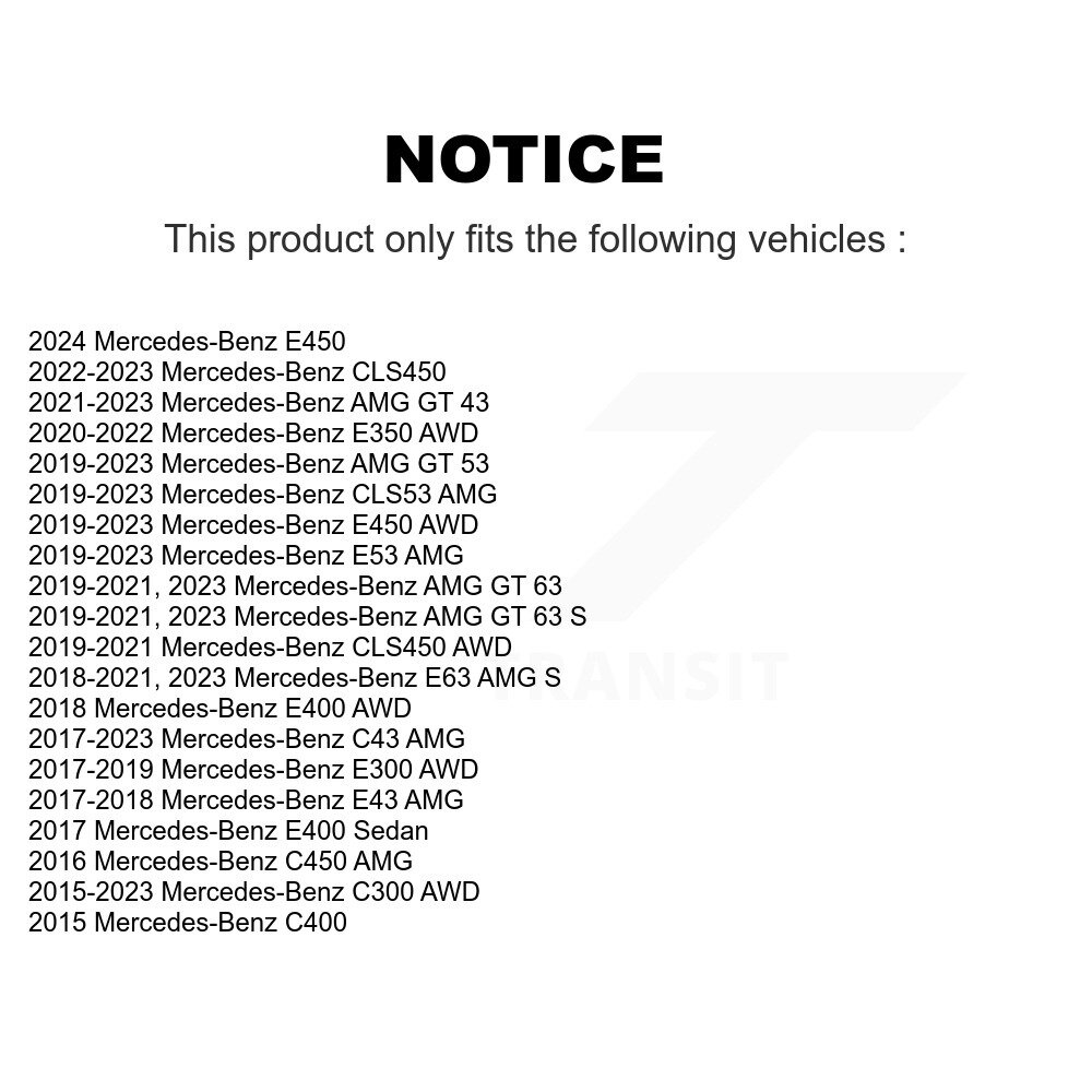 TOR - TOR-K750915 - Suspension Stabilizer Bar Link Kit