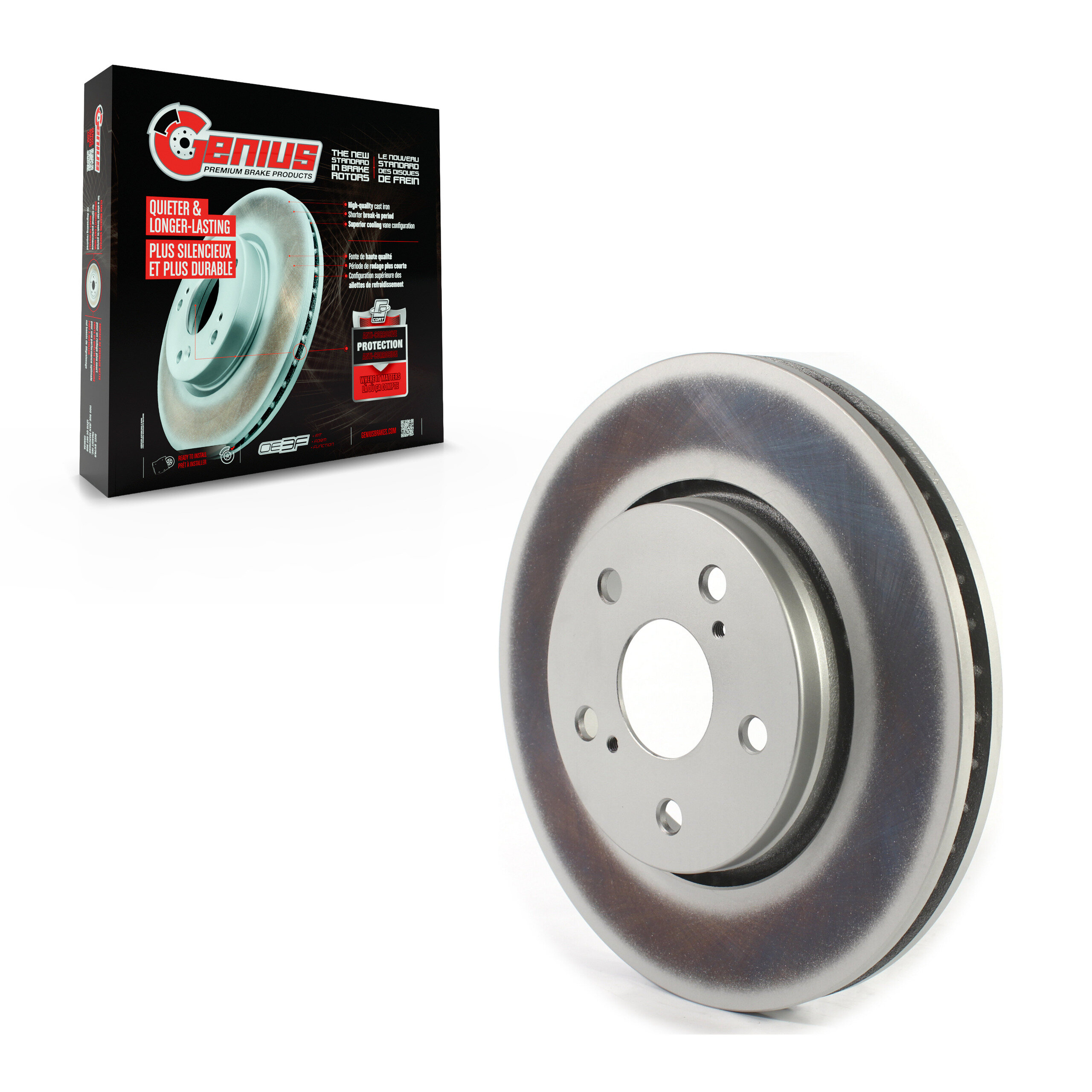 Coated Disc Brake Rotor