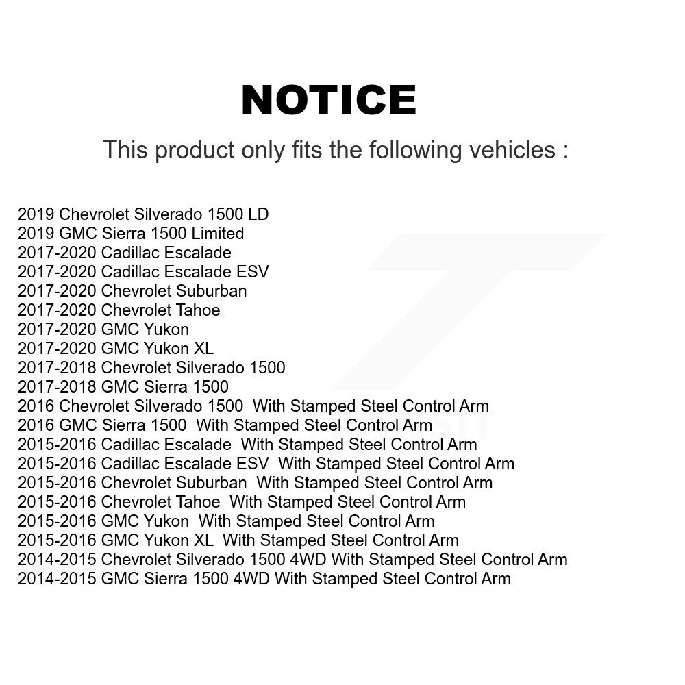 TOR - TOR-CK623126 - Suspension Control Arm Ball Joint Assembly