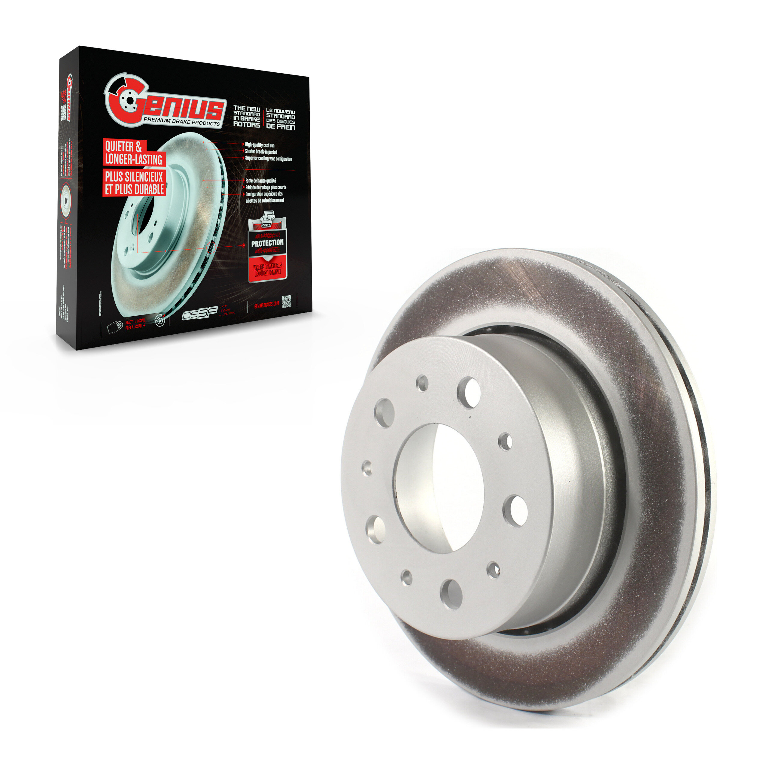 Coated Disc Brake Rotor