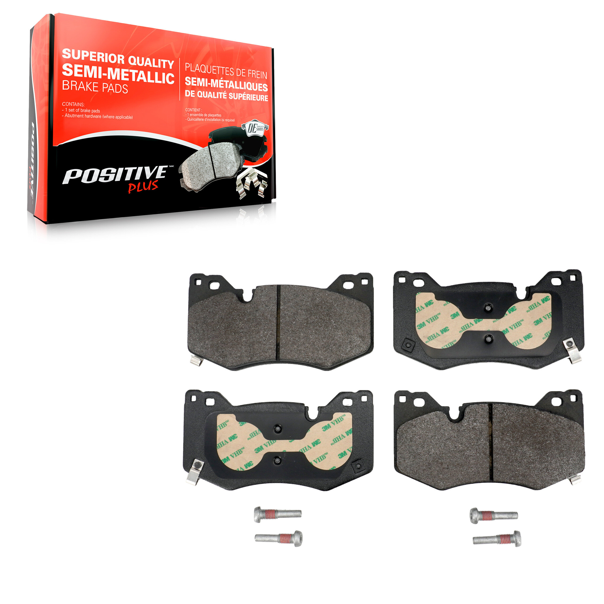 Semi-Metallic Brake Pads