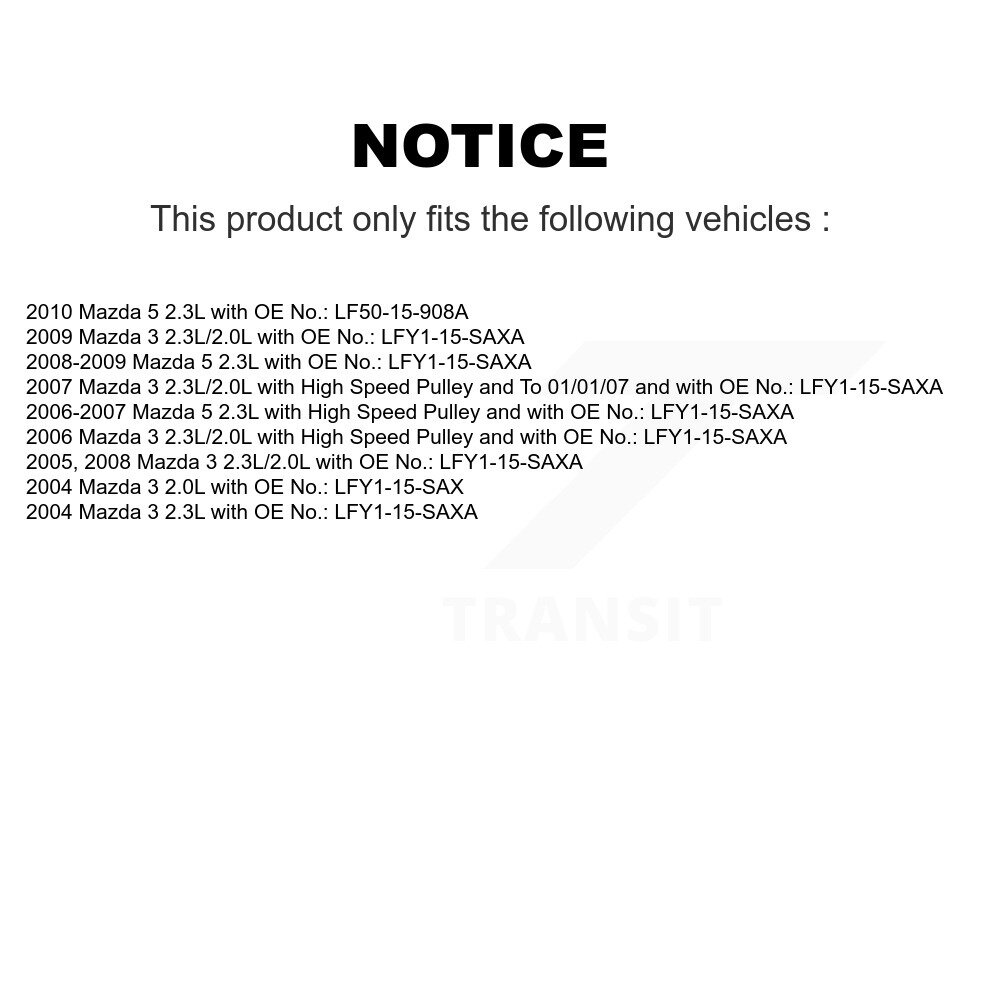 Bando - BAN-5PK671F - Accessory Drive Belt