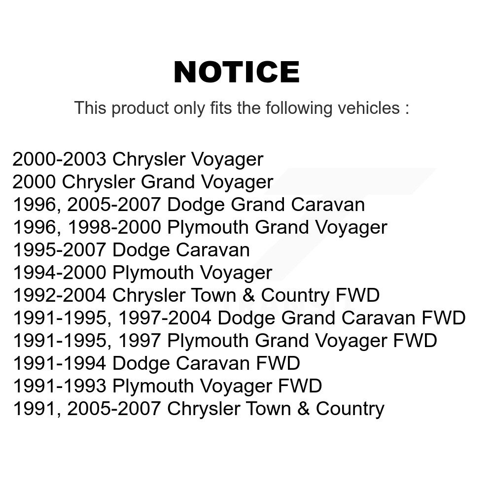 TOR - TOR-K7301 - Suspension Stabilizer Bar Link Kit