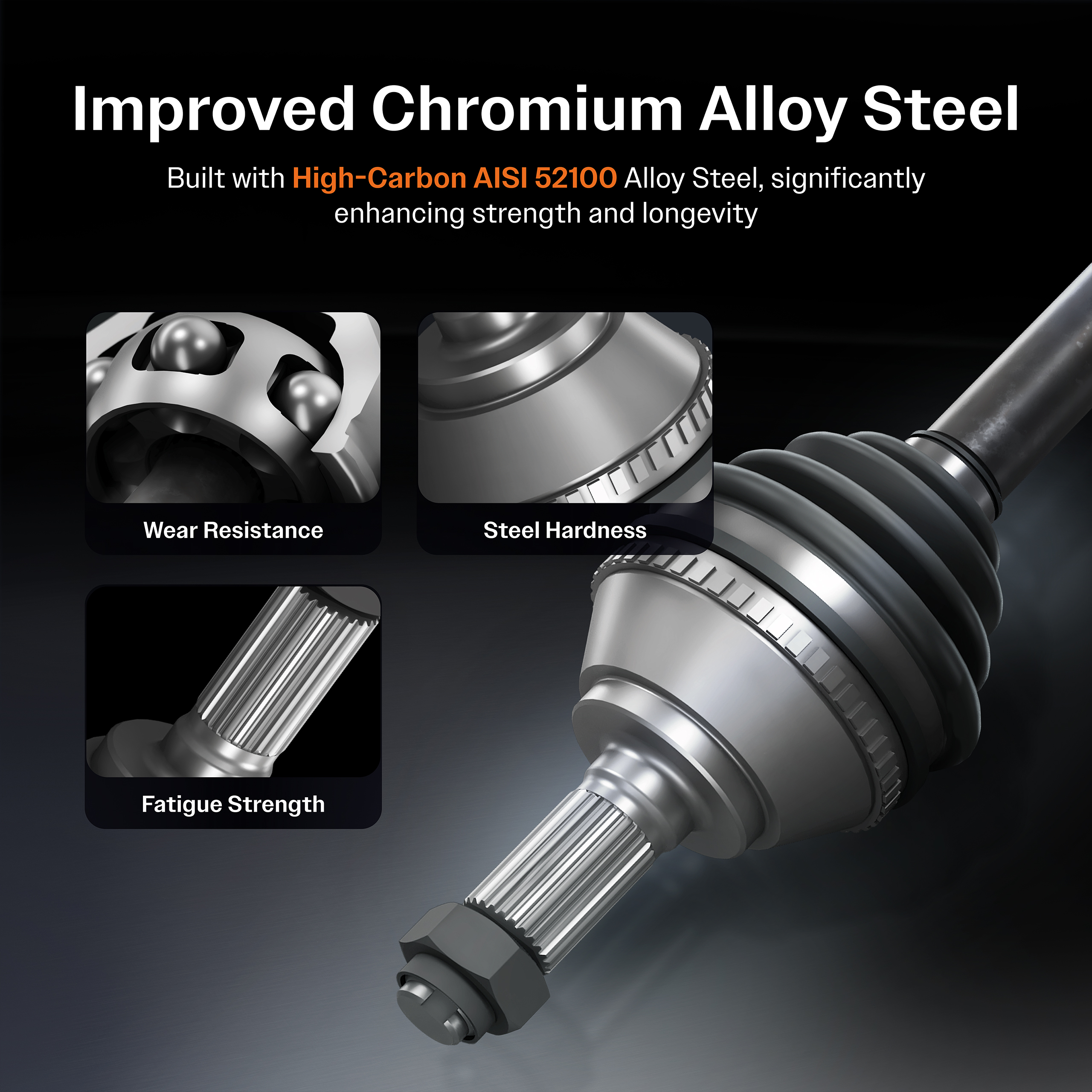 Kugel - NCV-TO69142 - CV Axle Shaft