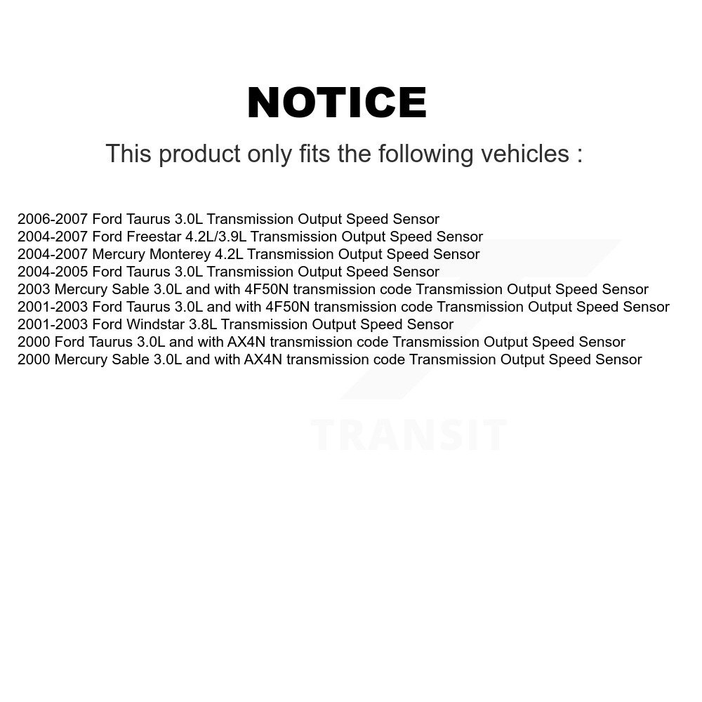Mpulse - SEN-2VSS0084 - Vehicle Speed Sensor