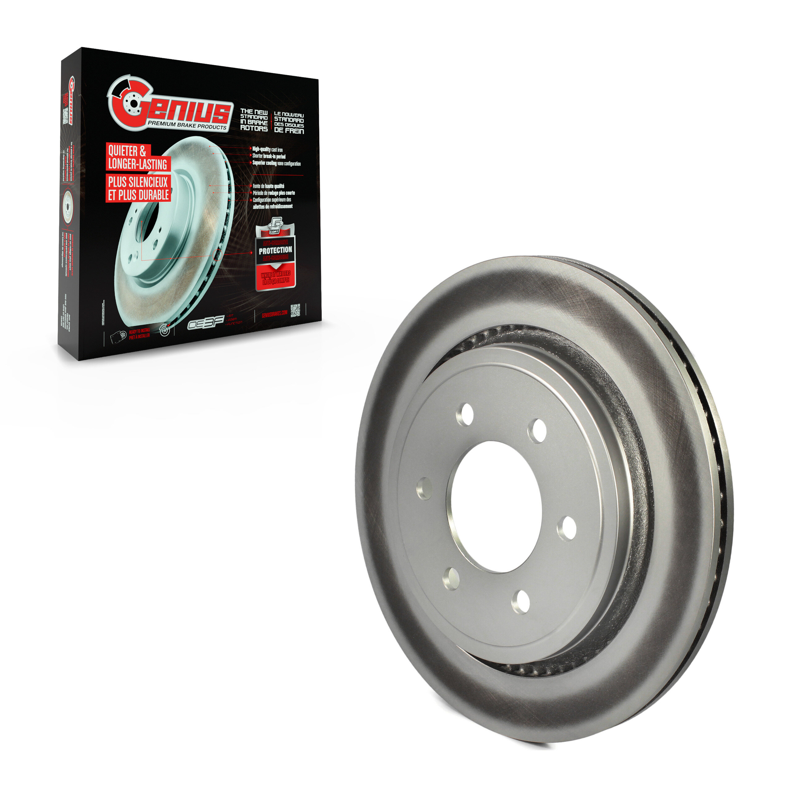 Coated Disc Brake Rotor