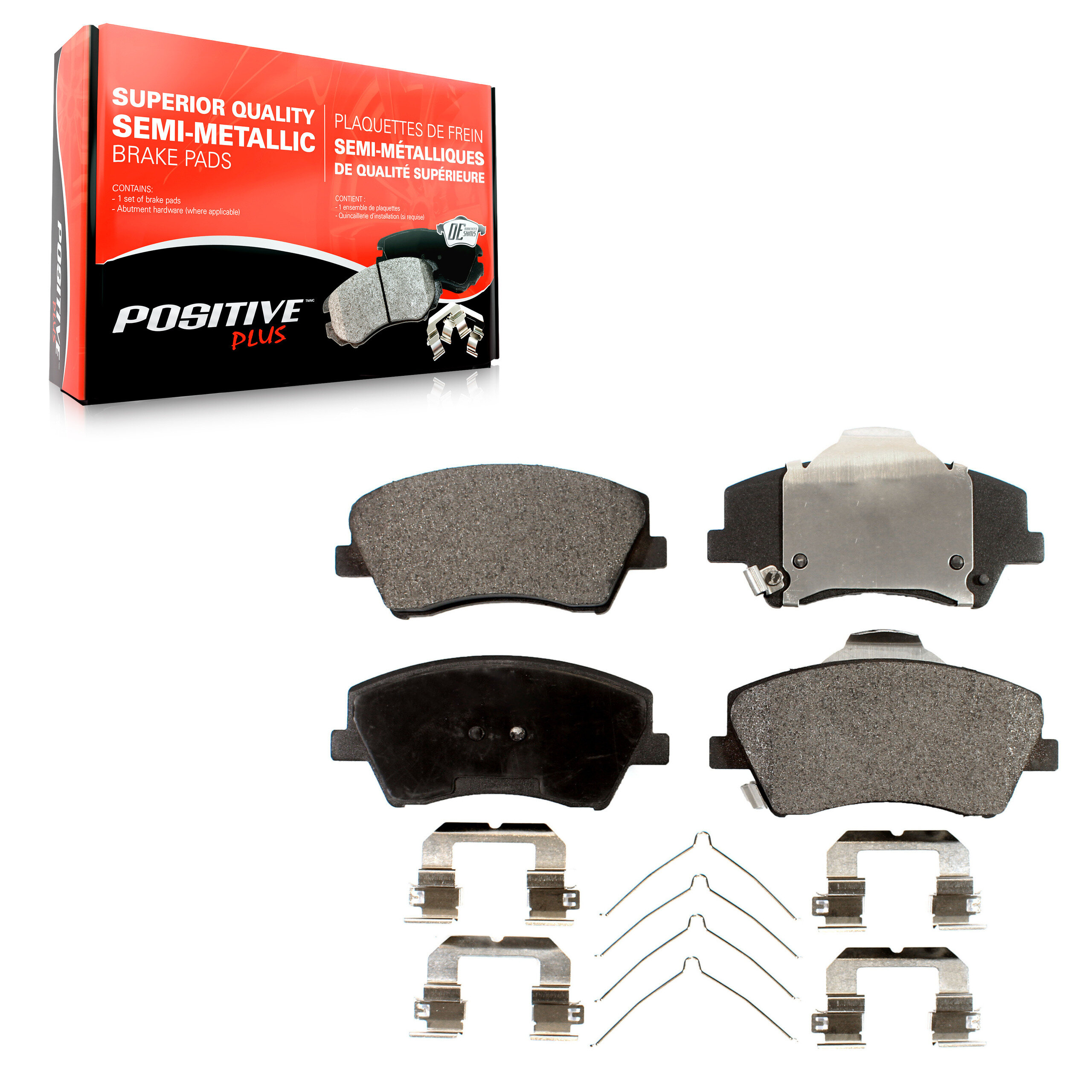 Semi-Metallic Brake Pads