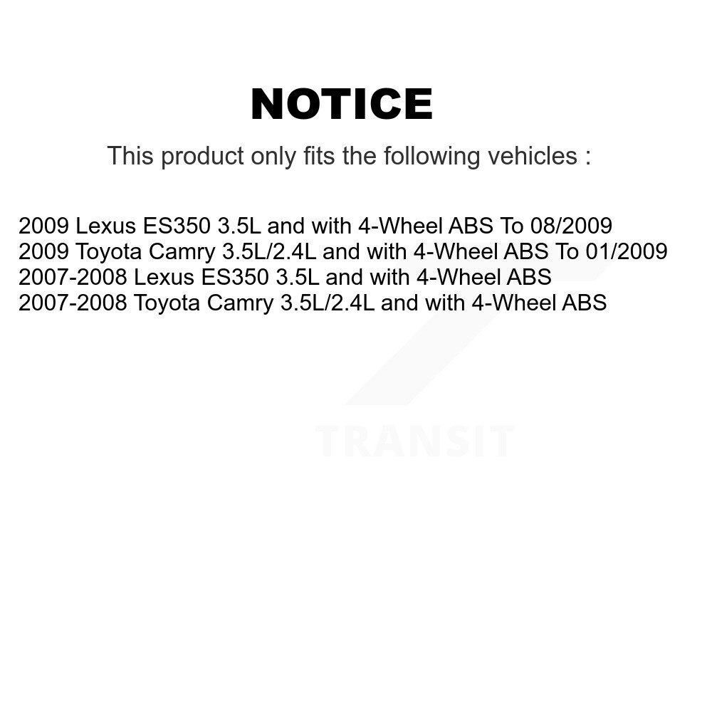 Mpulse - SEN-2ABS0940 - ABS Wheel Speed Sensor Wiring Harness