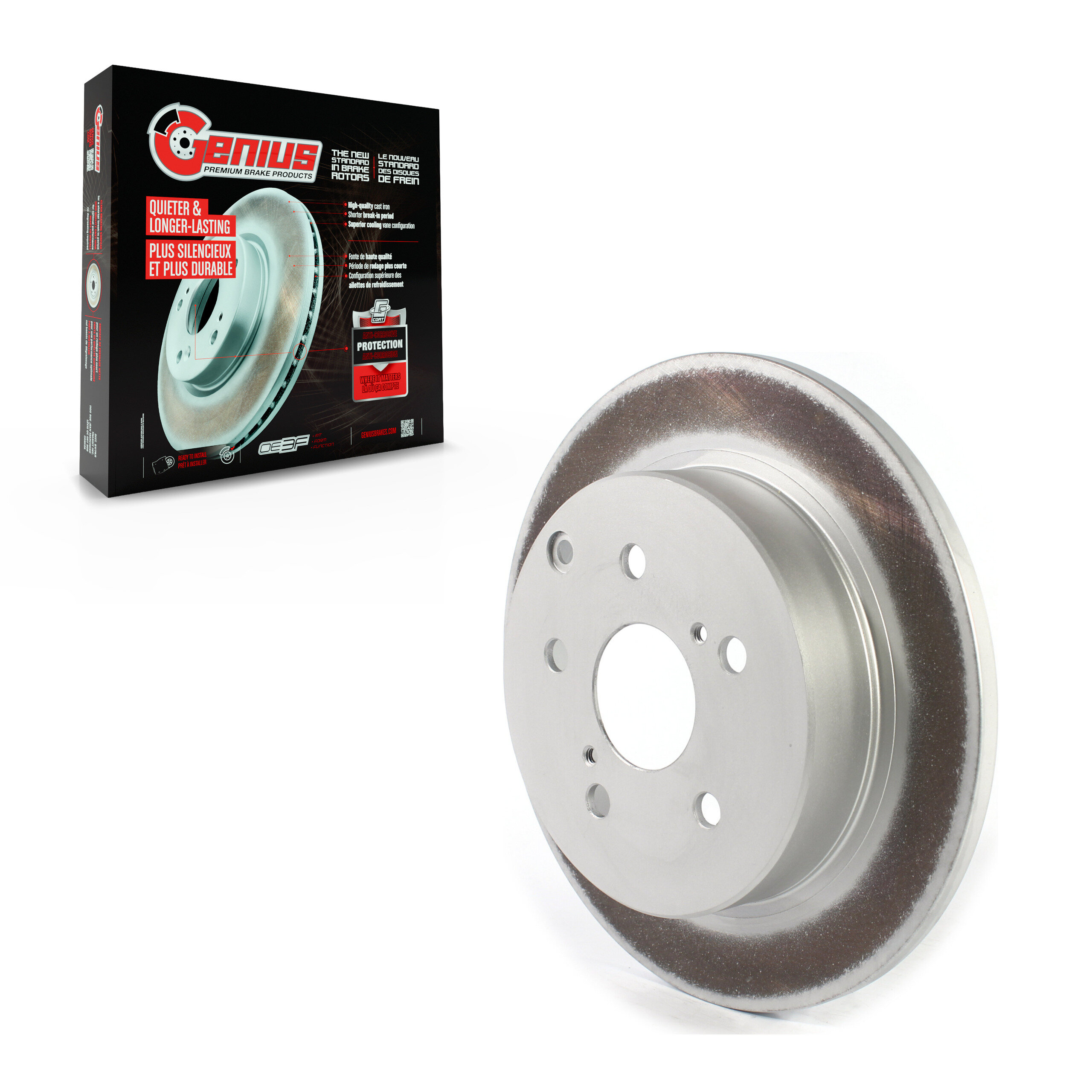 Coated Disc Brake Rotor
