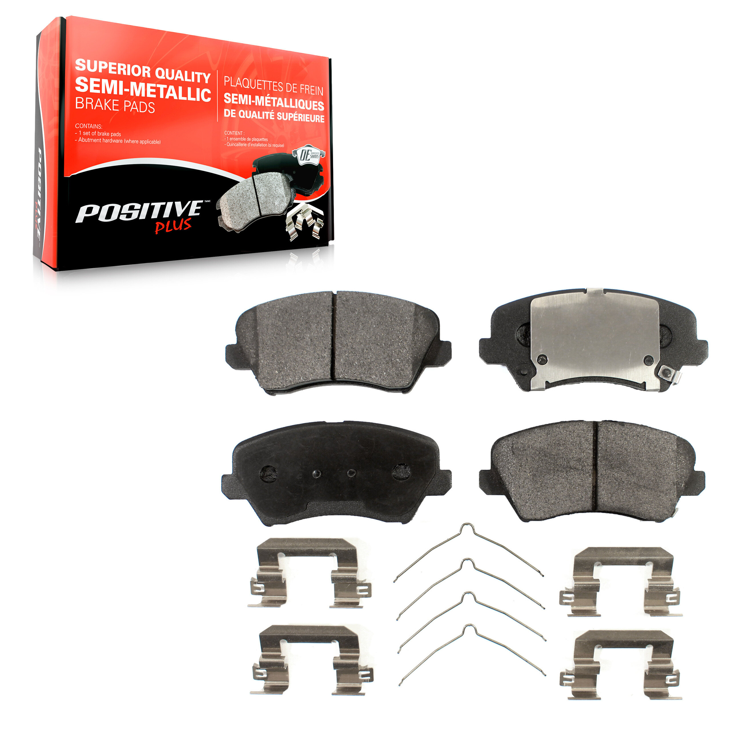 Semi-Metallic Brake Pads