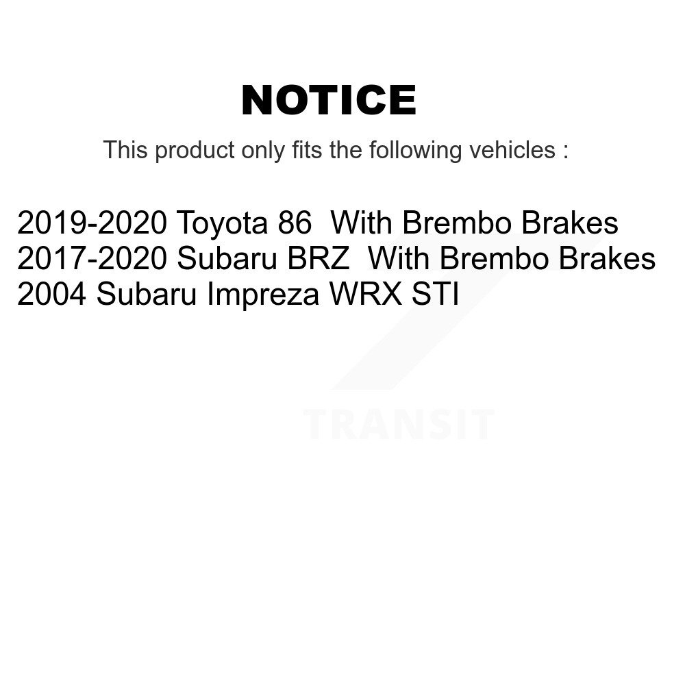 DS-One - DS1-980362 - Disc Brake Rotor