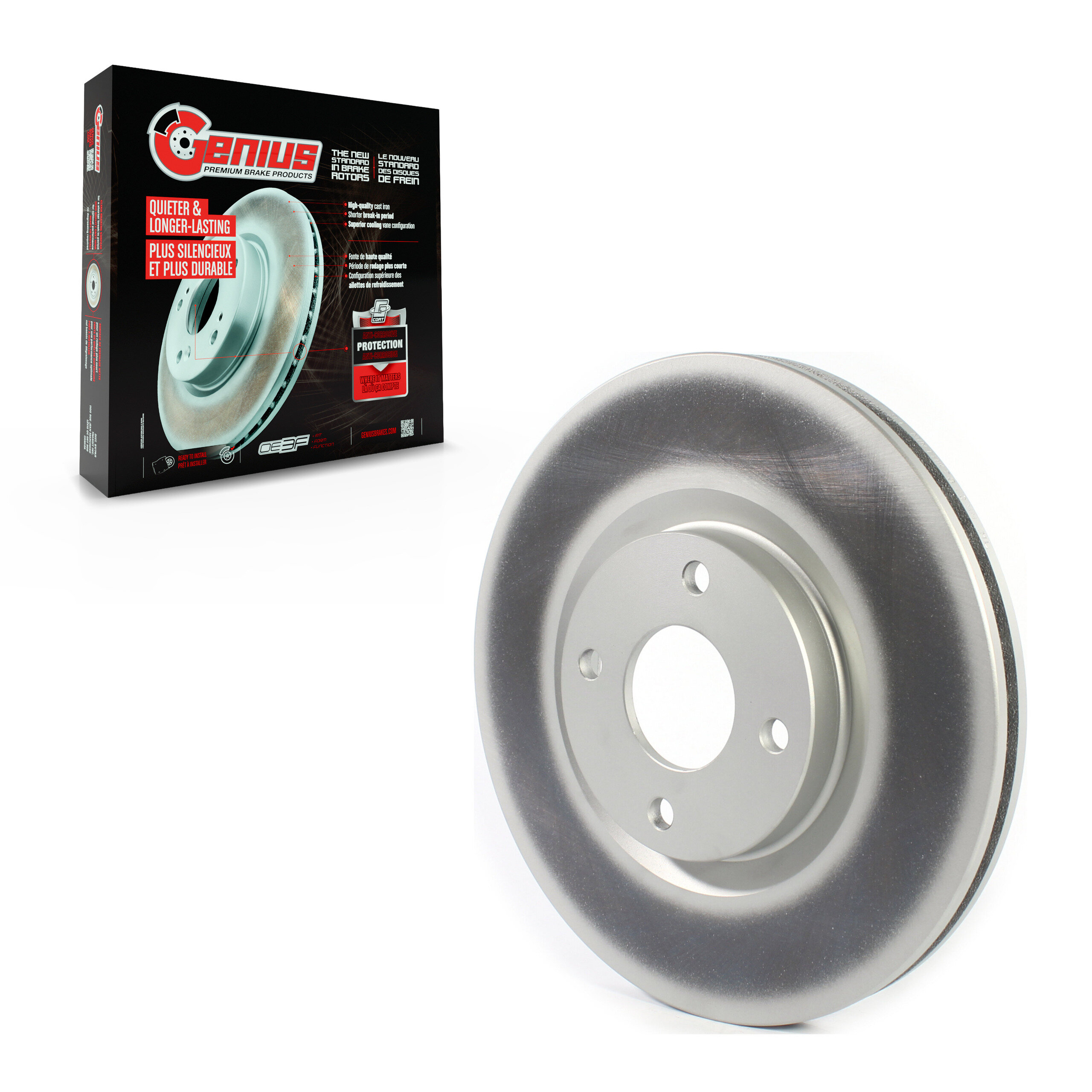 Coated Disc Brake Rotor