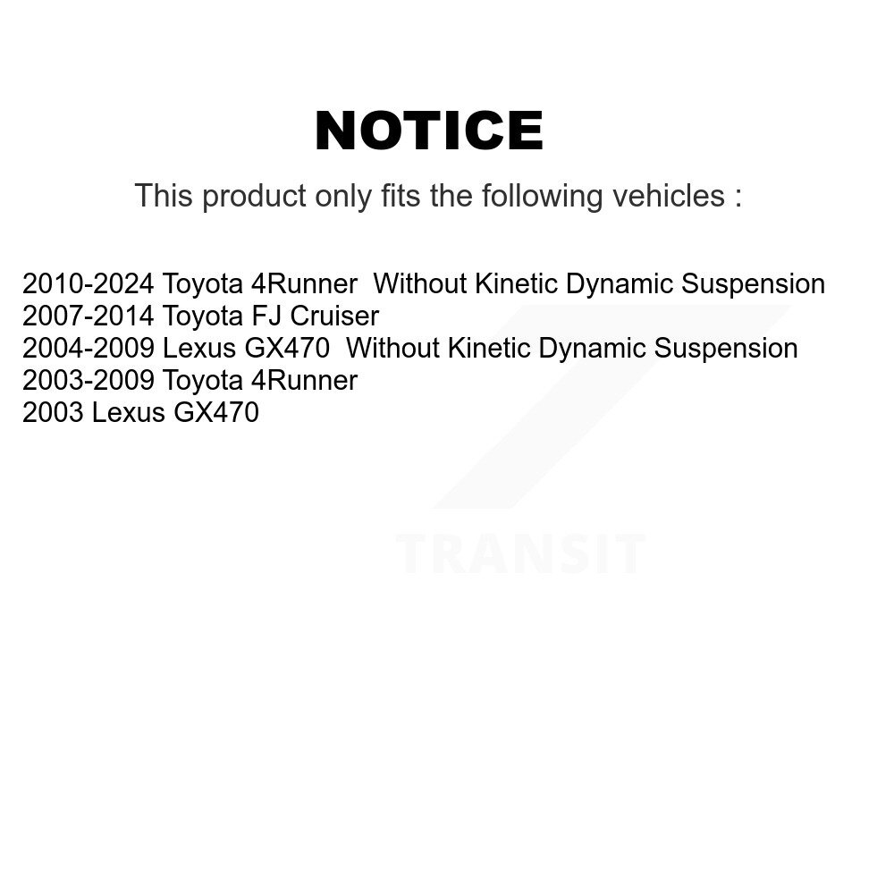 TOR - TOR-K80469 - Suspension Stabilizer Bar Link Kit