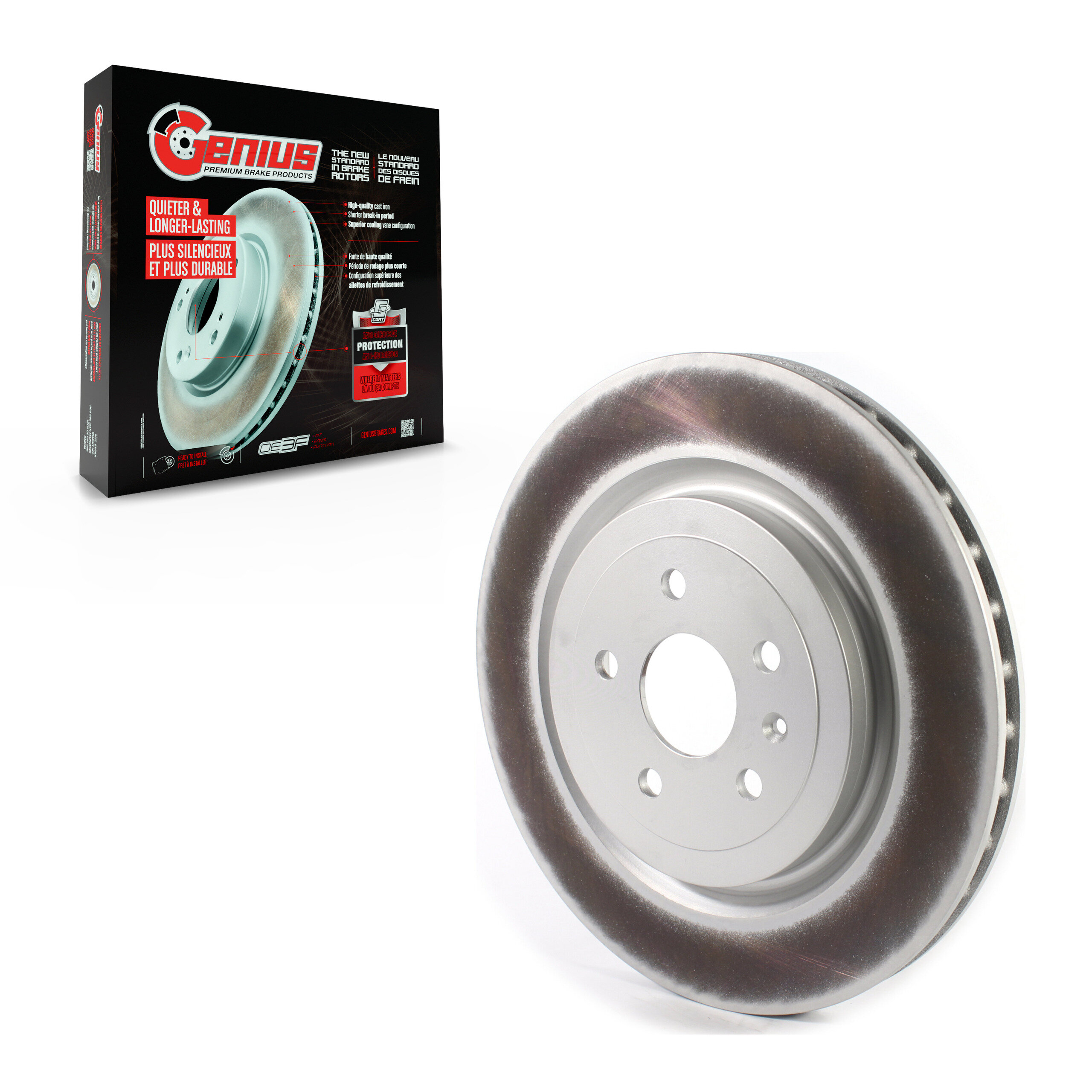 Coated Disc Brake Rotor