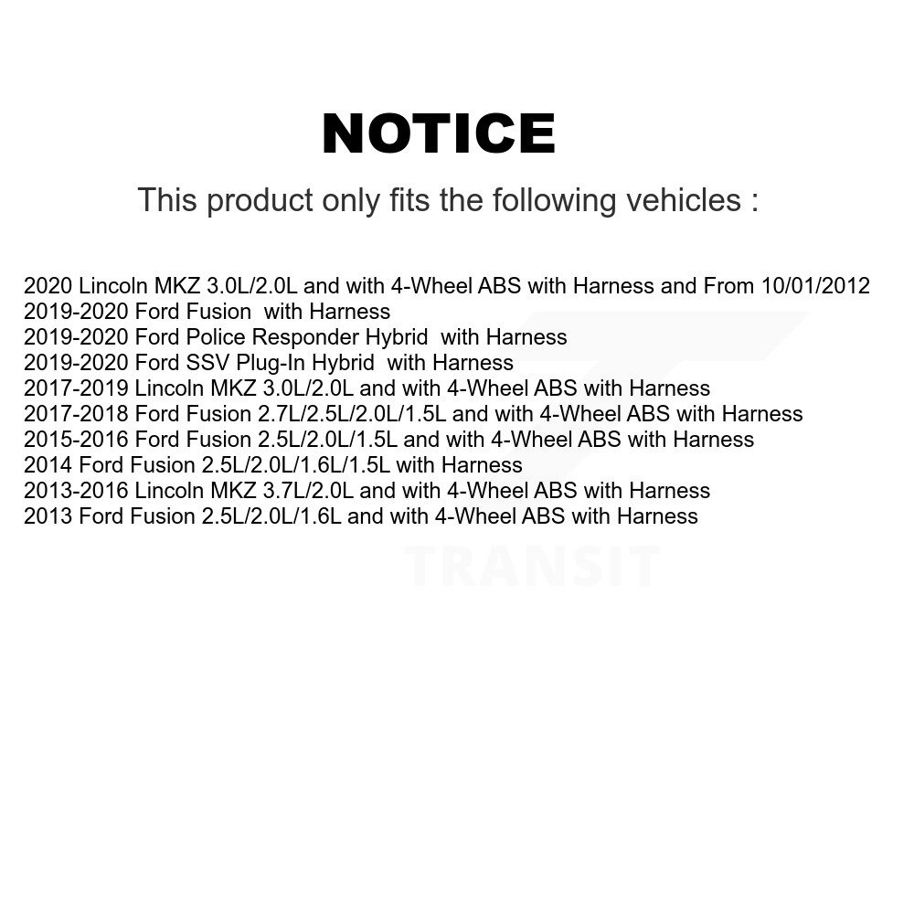 Mpulse - SEN-2ABS2838 - ABS Wheel Speed Sensor