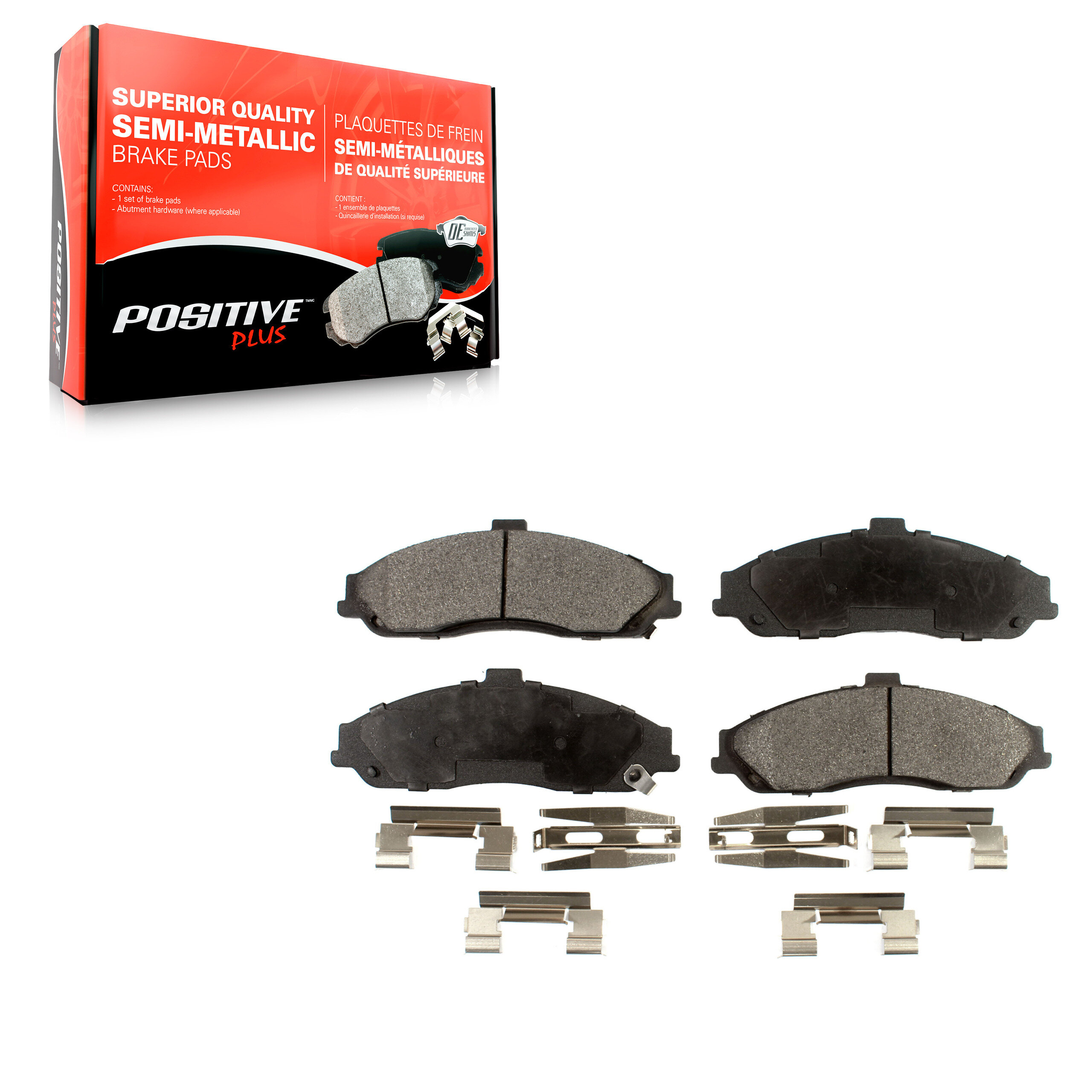 Semi-Metallic Brake Pads