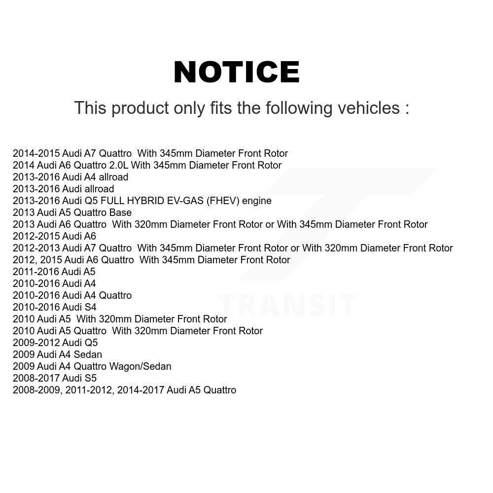 AmeriBRAKES - NWF-PRM1322 - Semi-Metallic Brake Pads