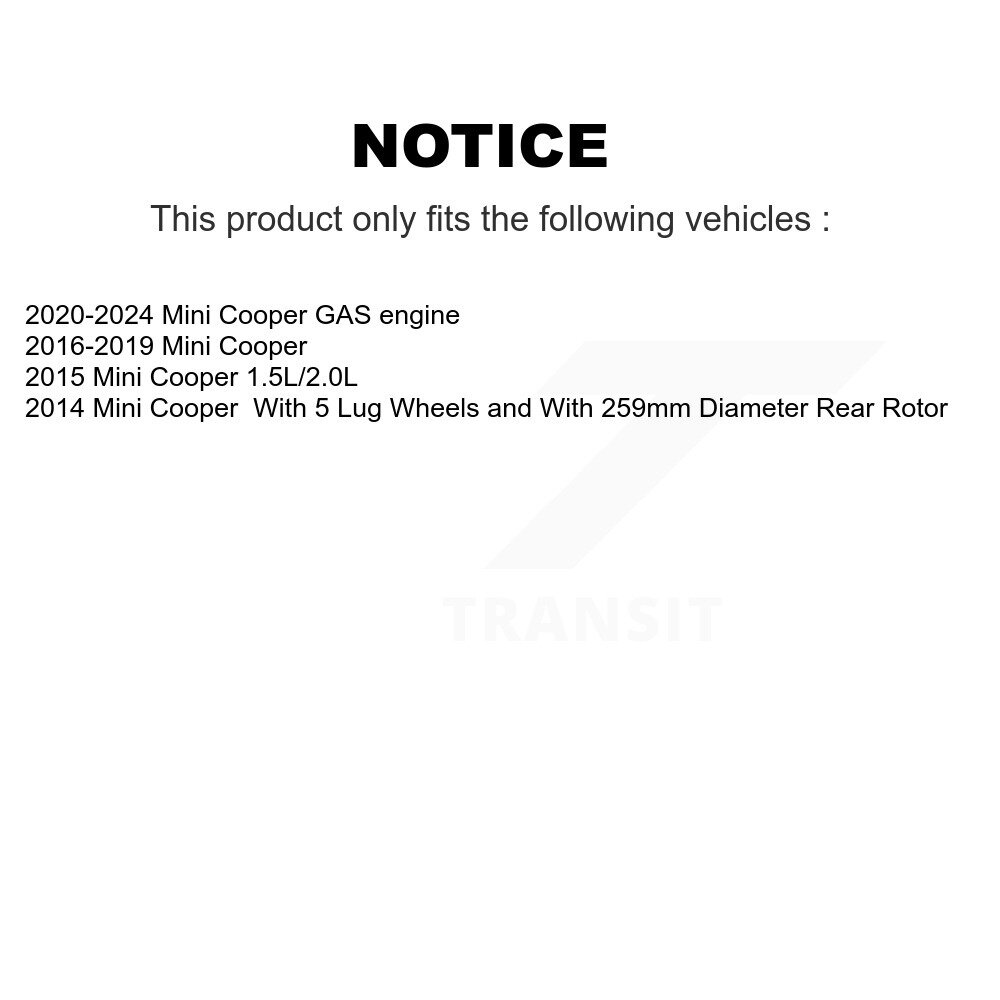 GENIUS - GCR-981943 - Coated Disc Brake Rotor