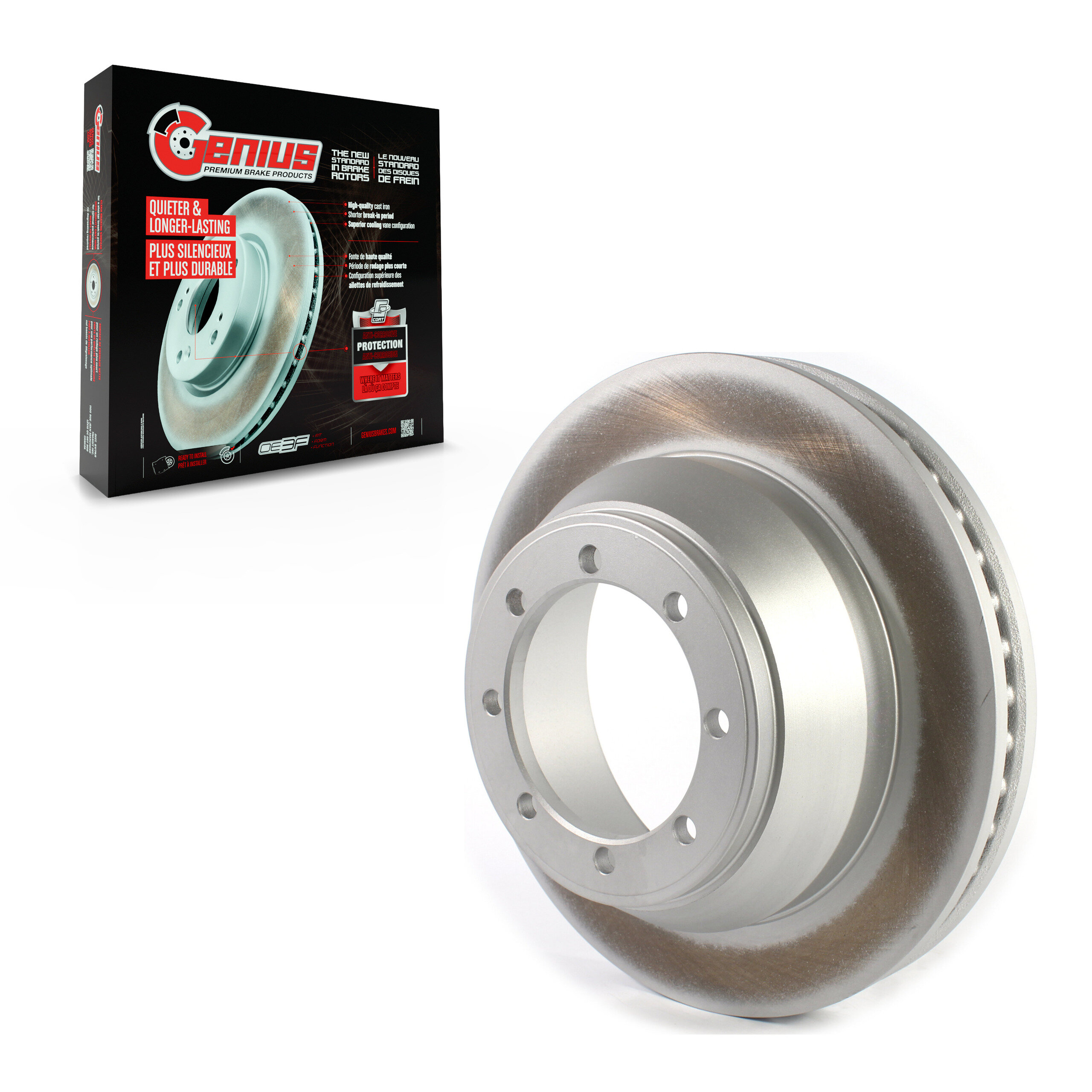 Coated Disc Brake Rotor