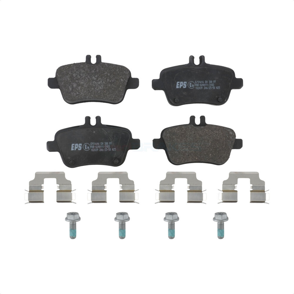 Low-Metallic Brake Pads