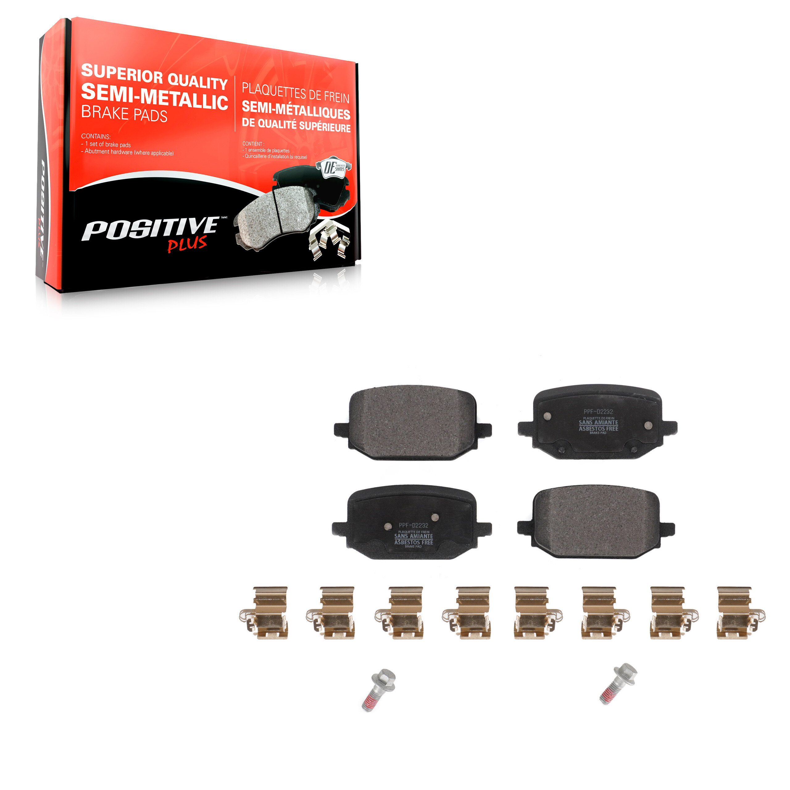 Semi-Metallic Brake Pads