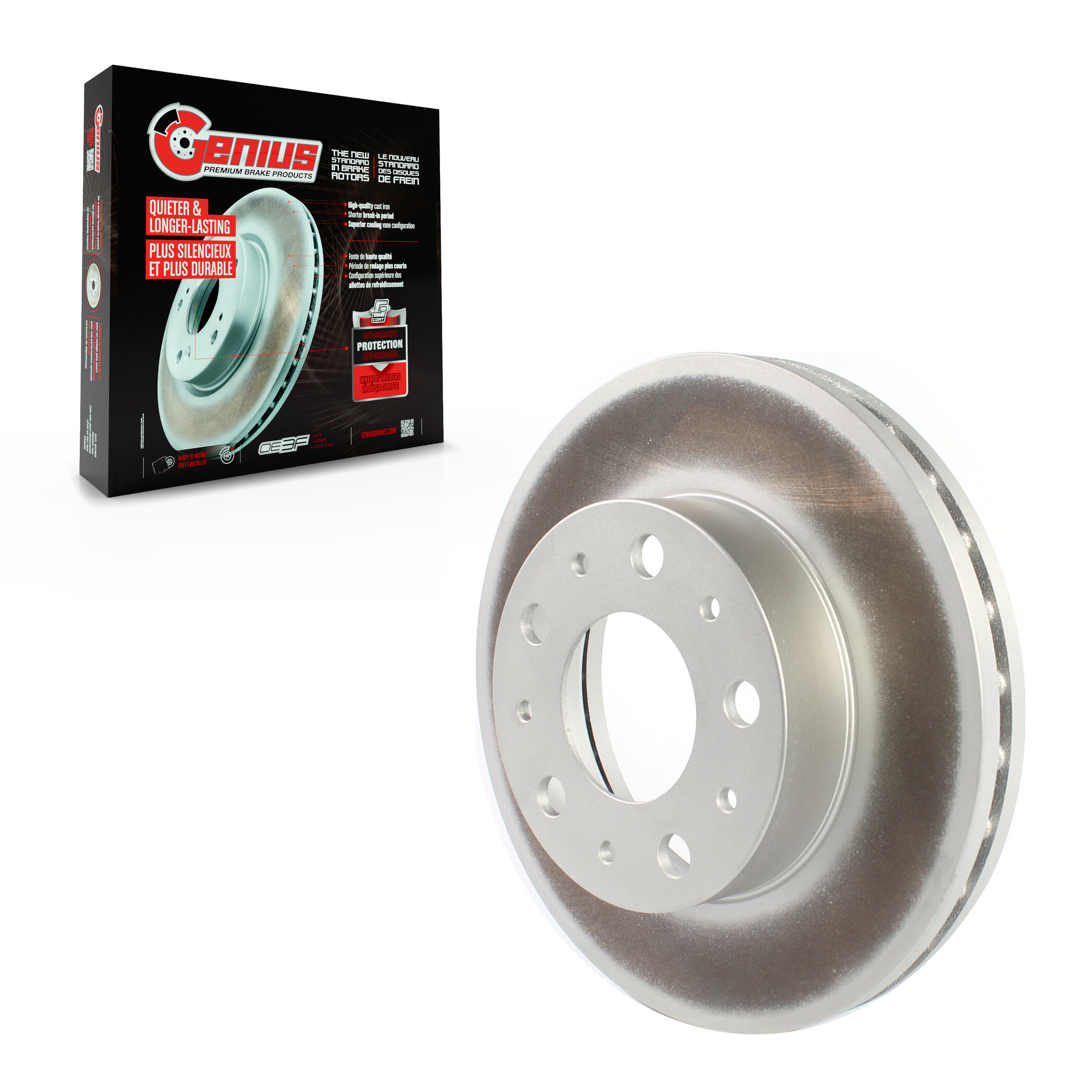 Coated Disc Brake Rotor