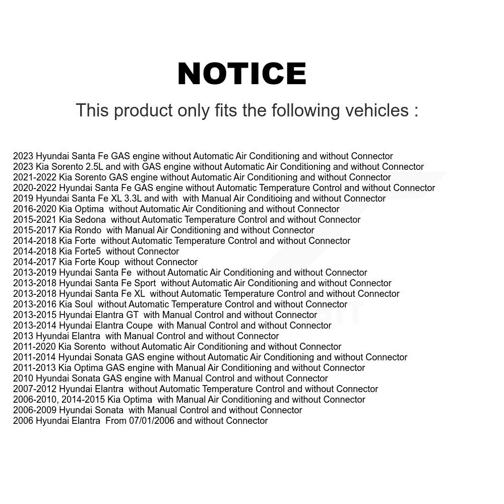 Mpulse - SEN-2BMR0025 - HVAC Blower Motor Resistor