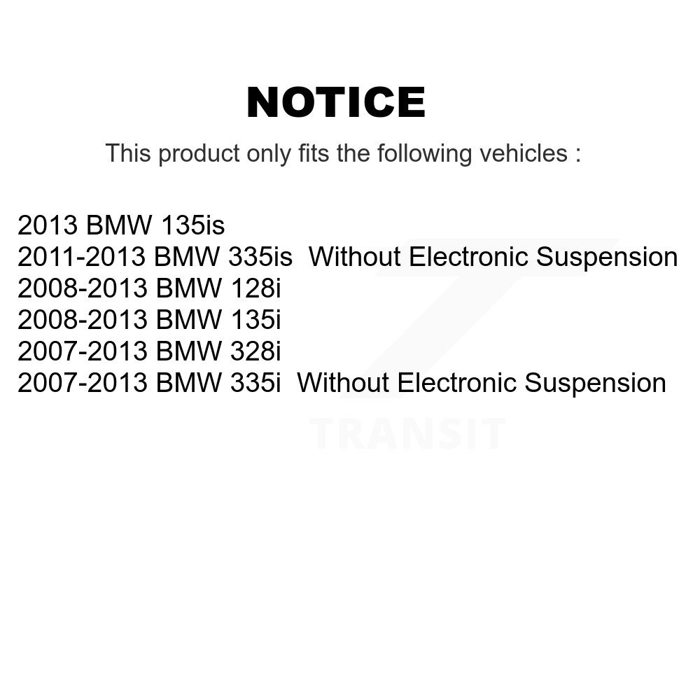 Top Quality - 73-907985 - Suspension Strut Hardware Kit