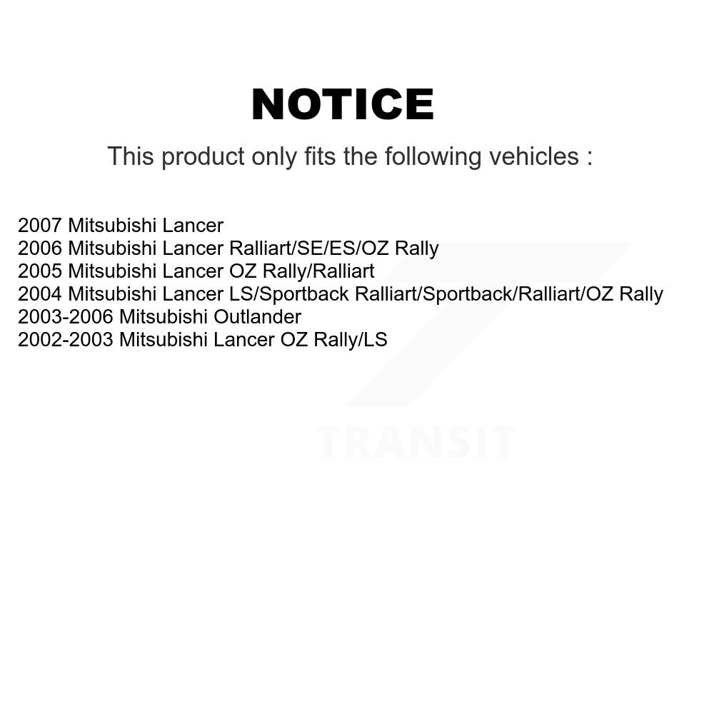 Top Quality - 73-905944 - Suspension Strut Hardware Kit