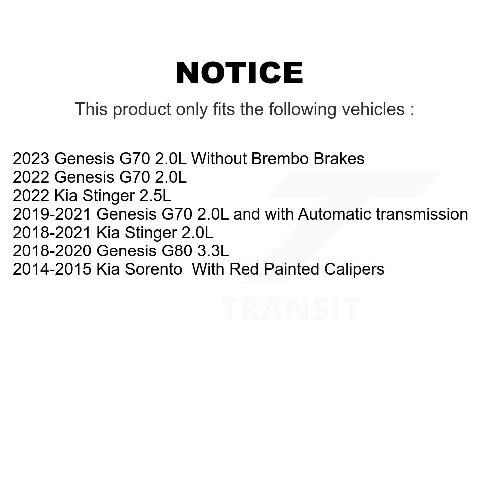 Positive Plus - PPF-D1816 - Semi-Metallic Brake Pads