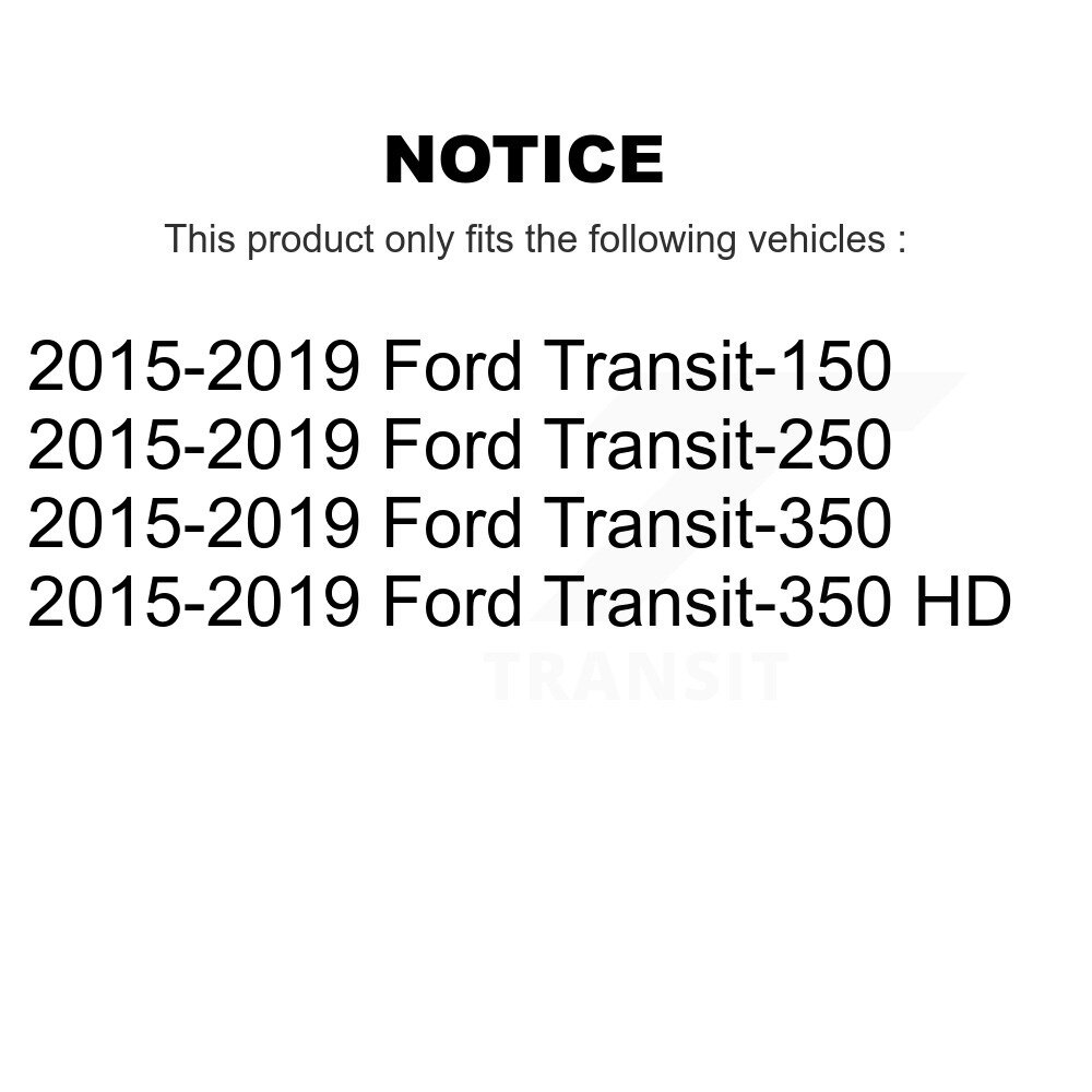 AmeriBRAKES - NWF-PTM1775 - Semi-Metallic Brake Pads