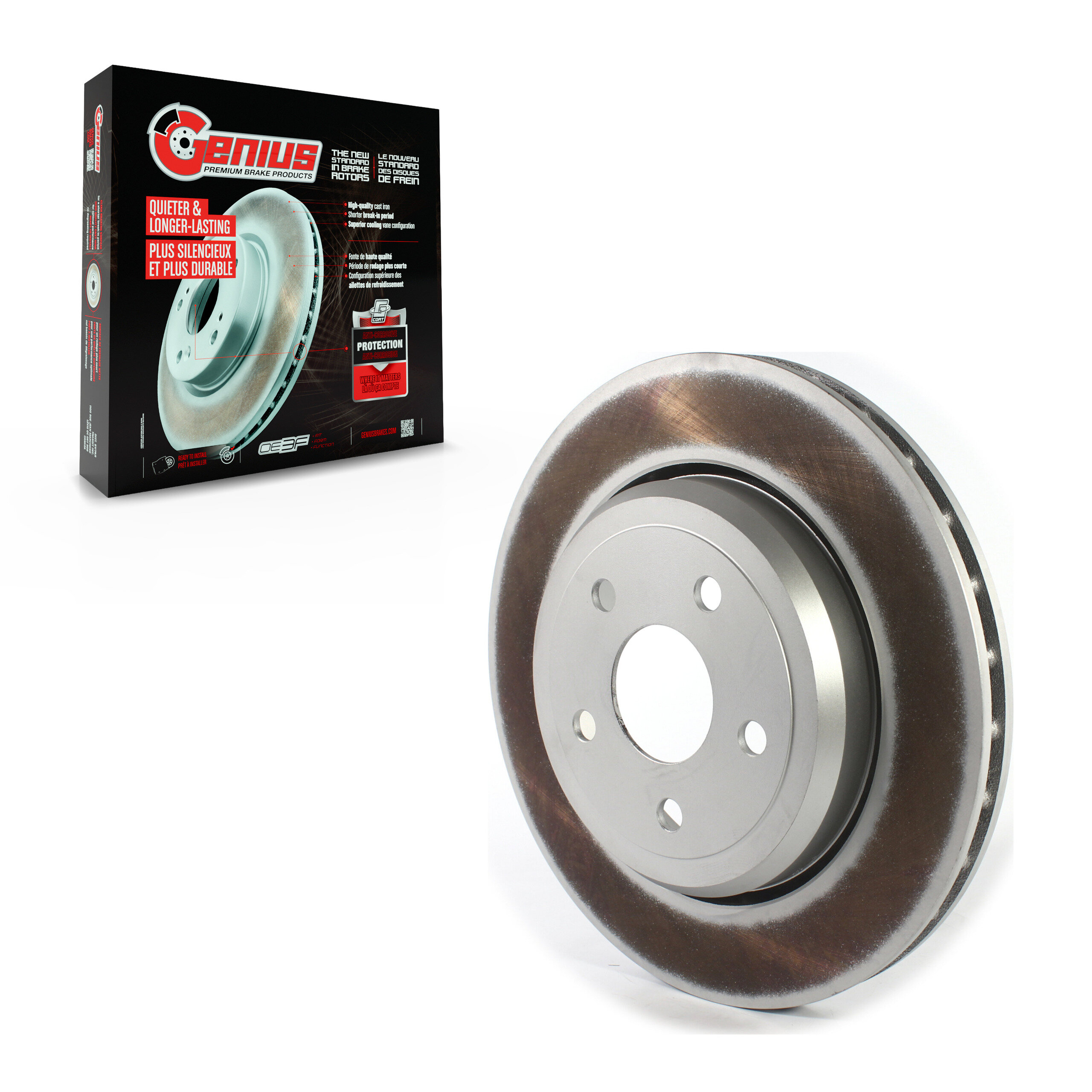 Coated Disc Brake Rotor
