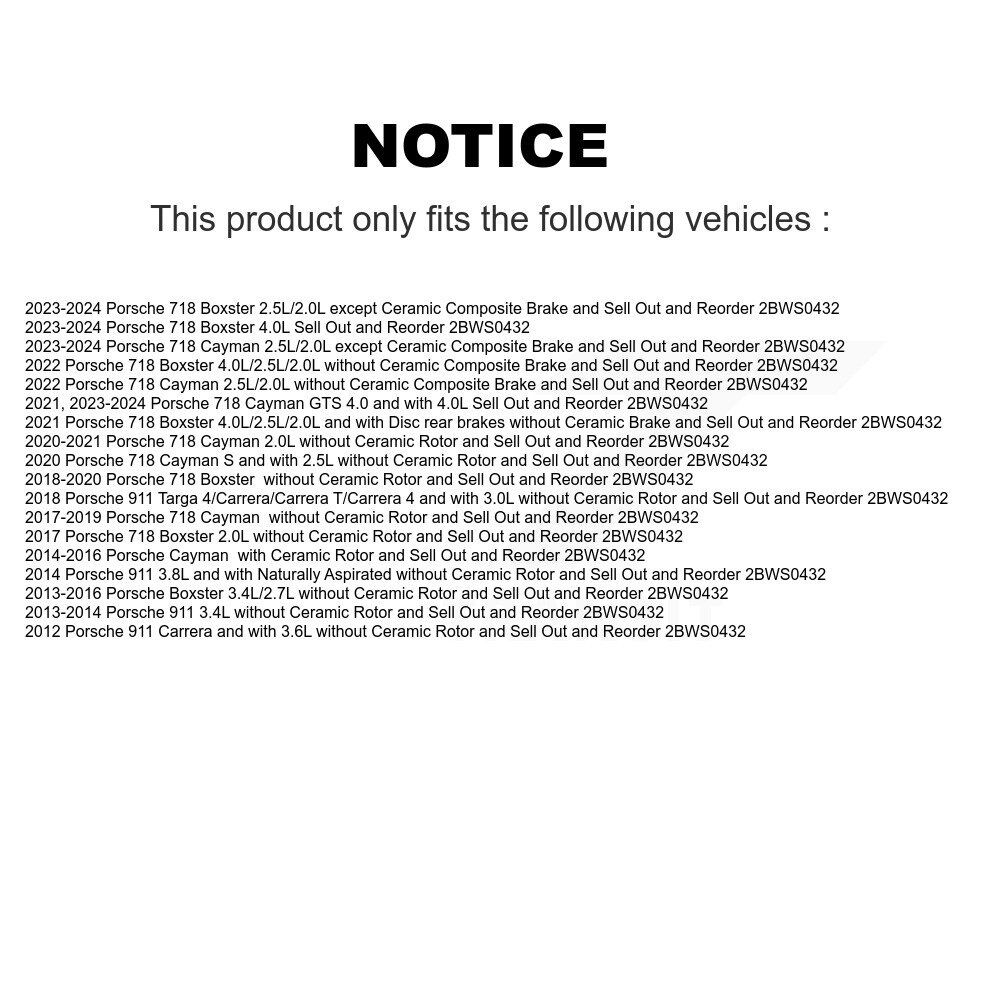 Mpulse - SEN-2BWS0233 - Disc Brake Pad Wear Sensor