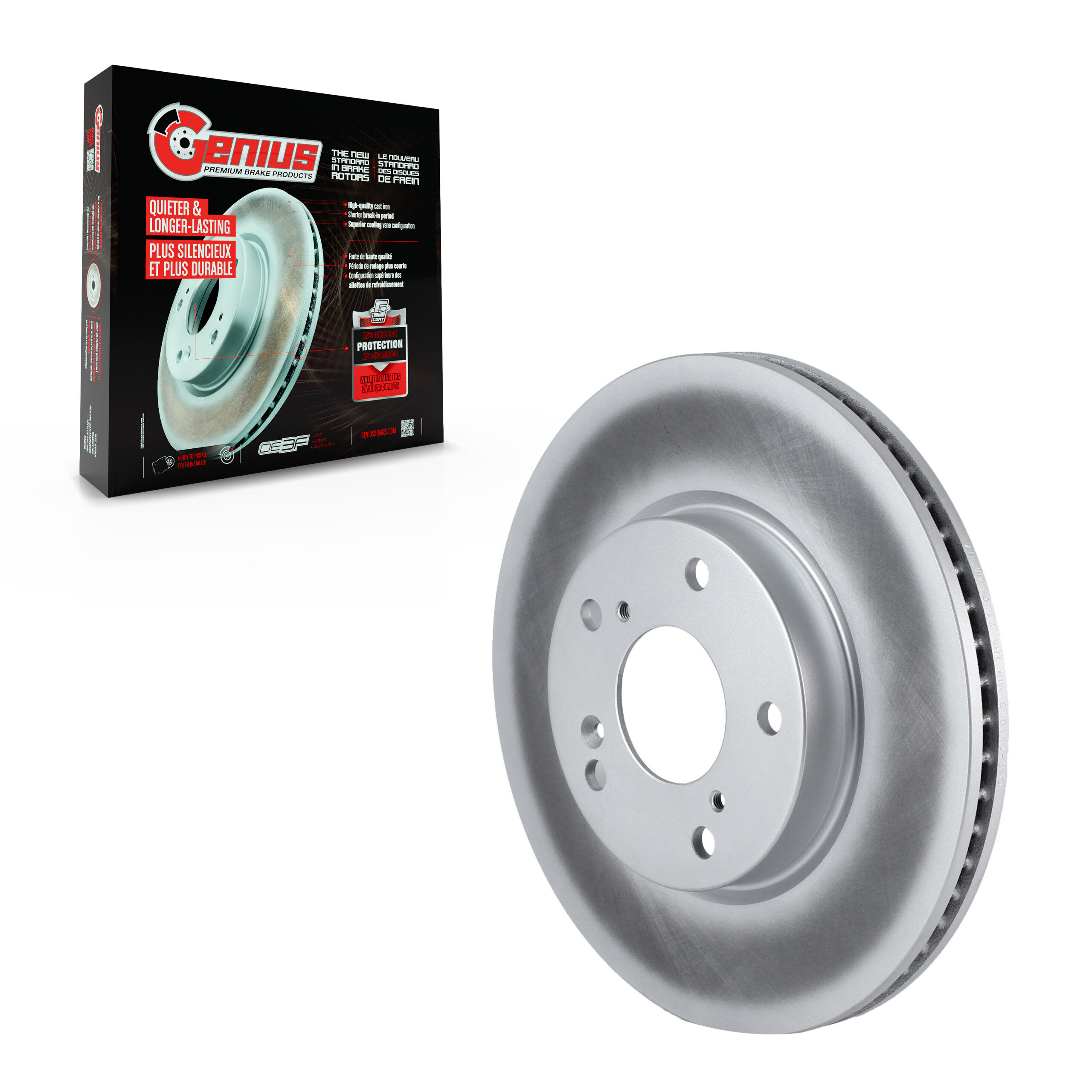Coated Disc Brake Rotor
