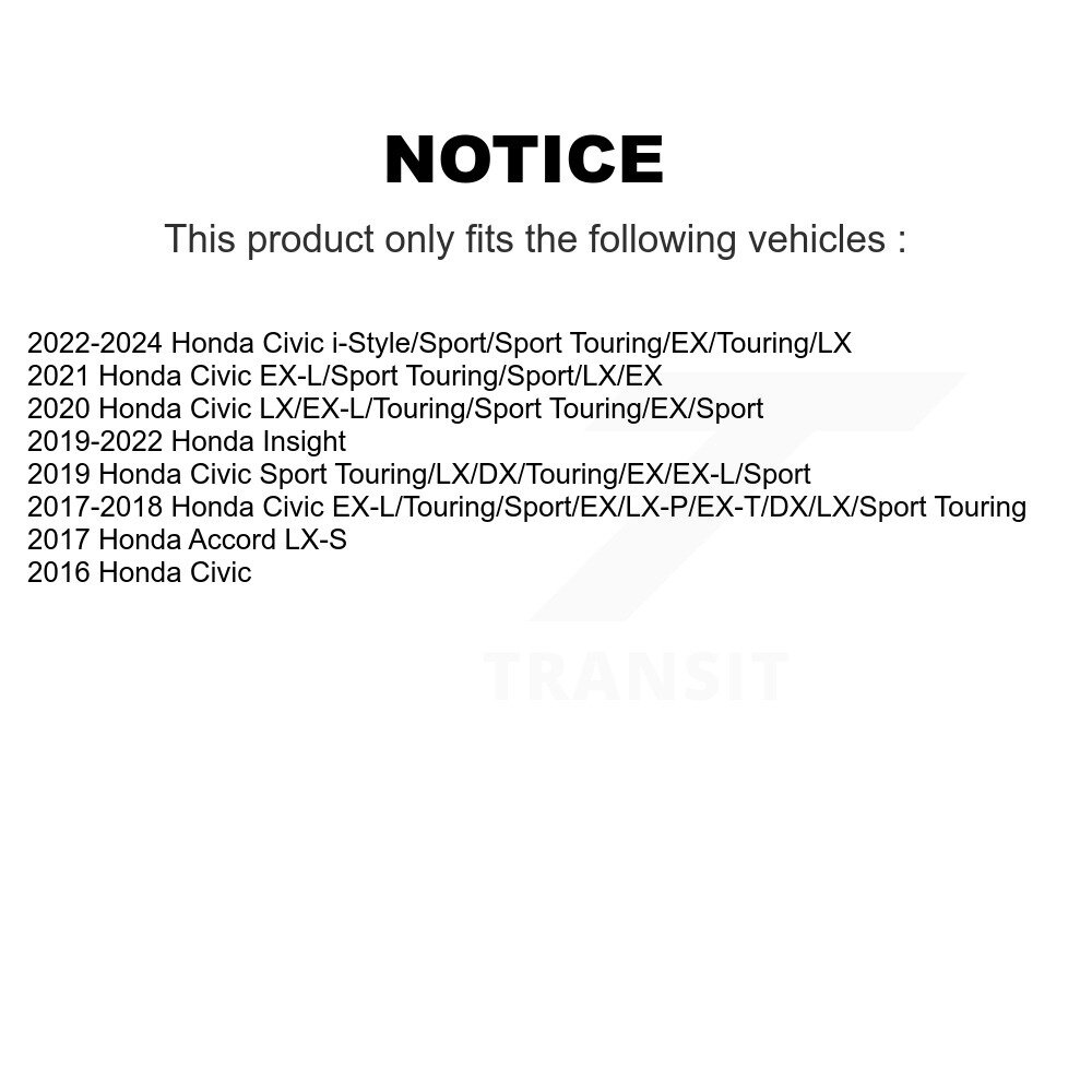 GENIUS - GCR-982053 - Coated Disc Brake Rotor