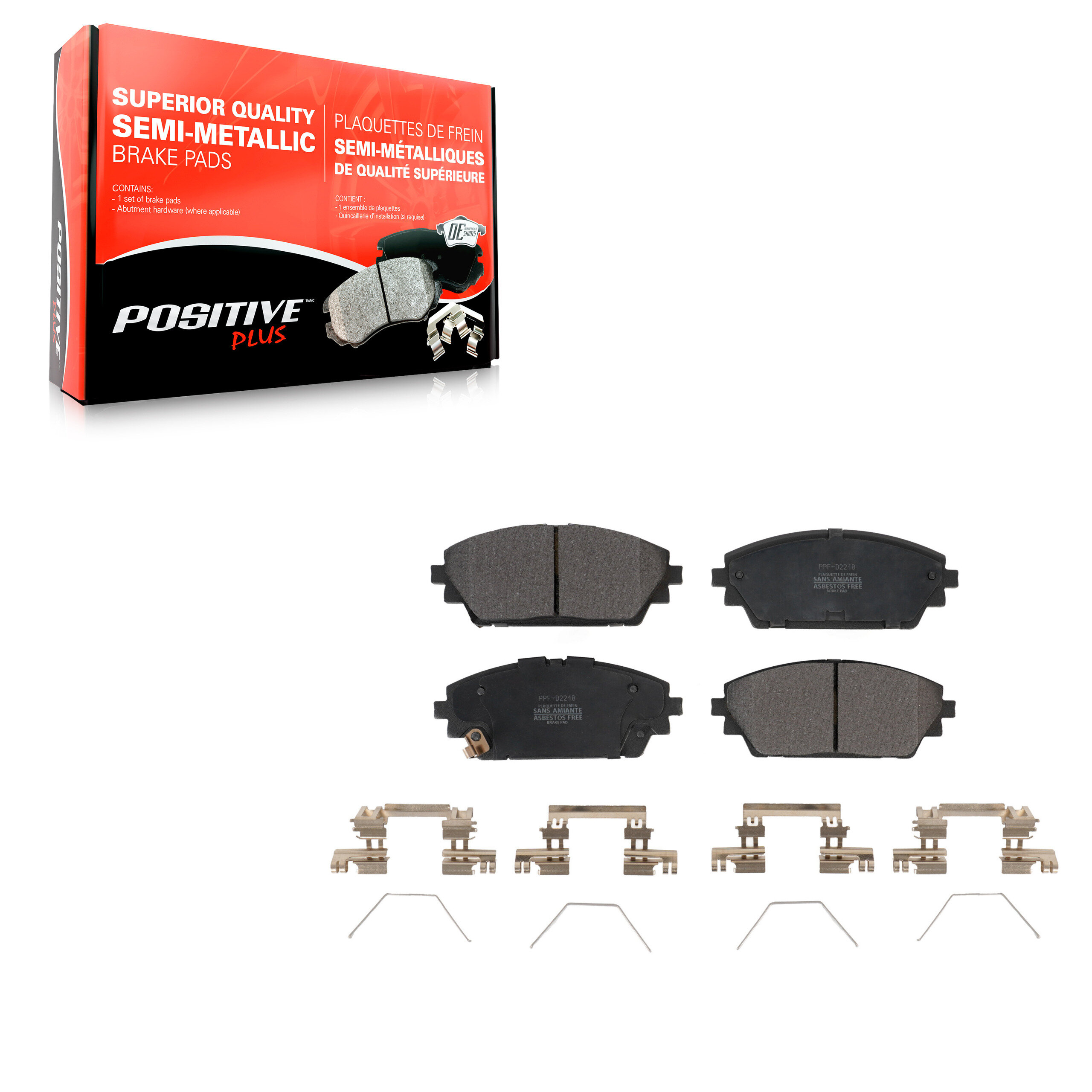 Semi-Metallic Brake Pads
