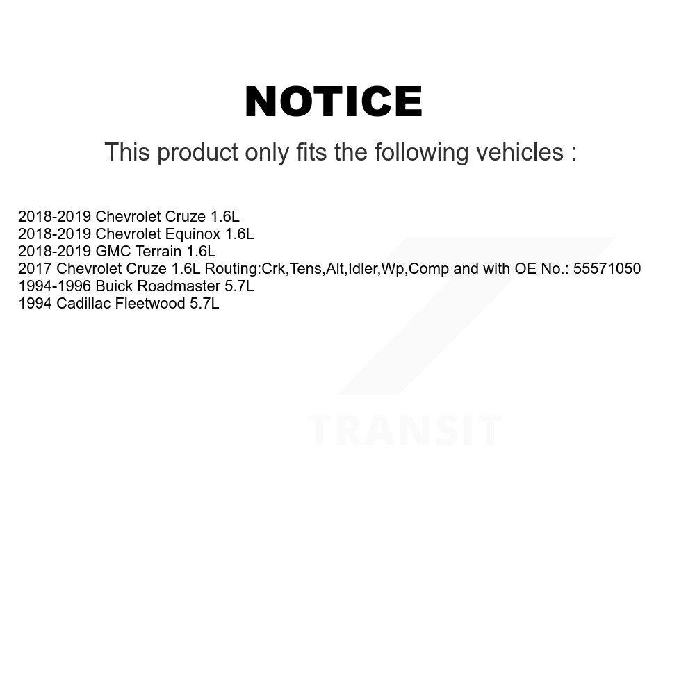 Bando - BAN-6PK1630 - Accessory Drive Belt