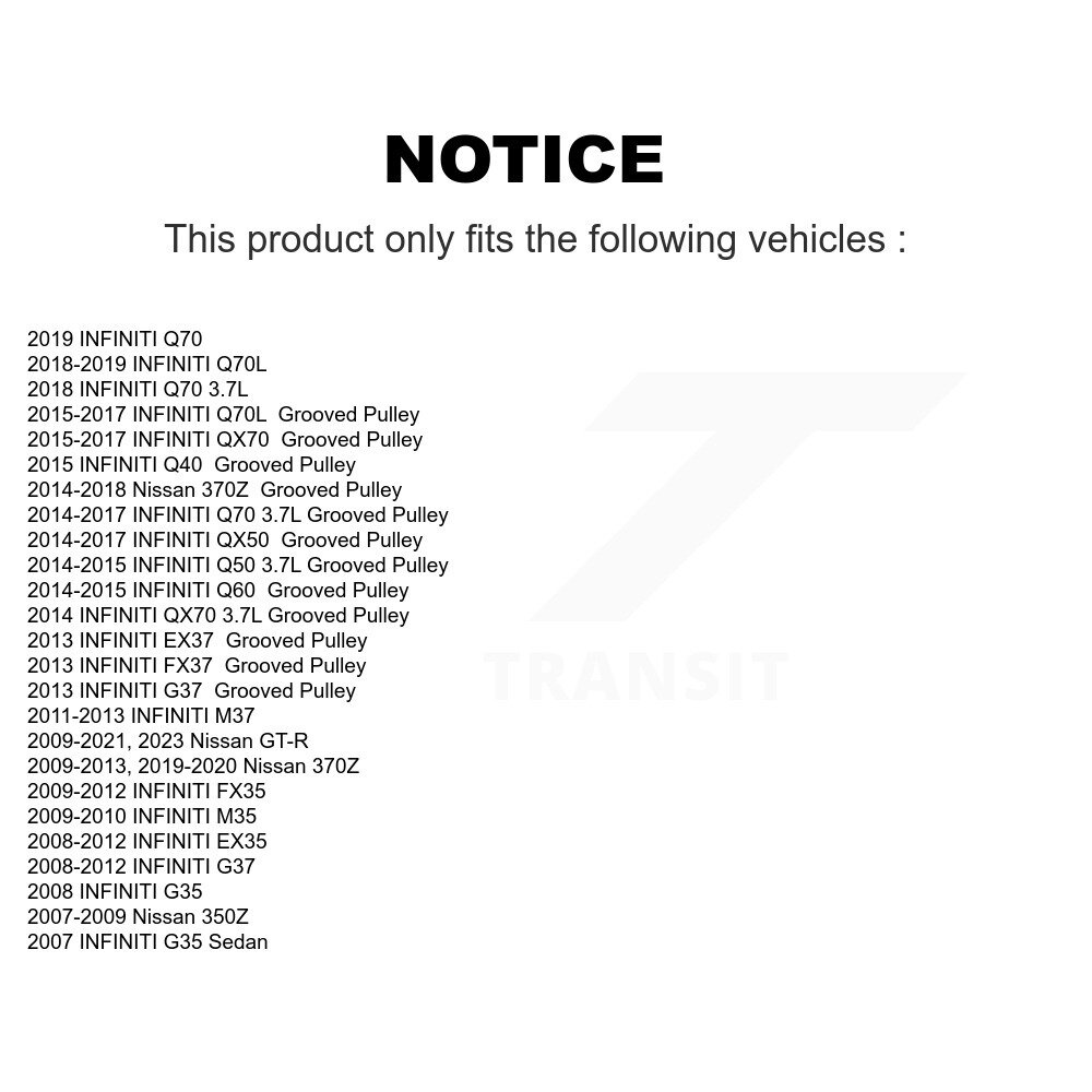 Kobra - KTP-89151 - Accessory Drive Belt Idler Pulley