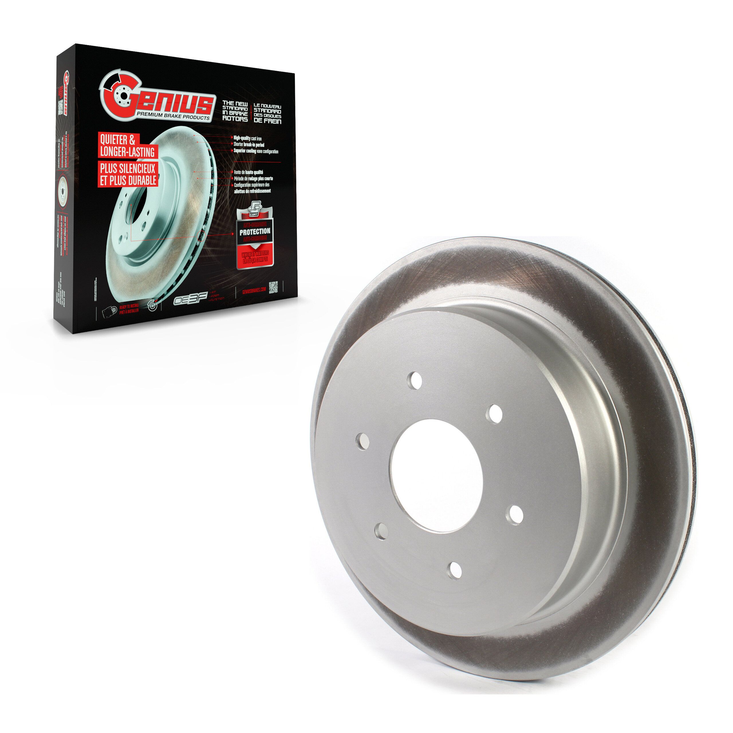 Coated Disc Brake Rotor