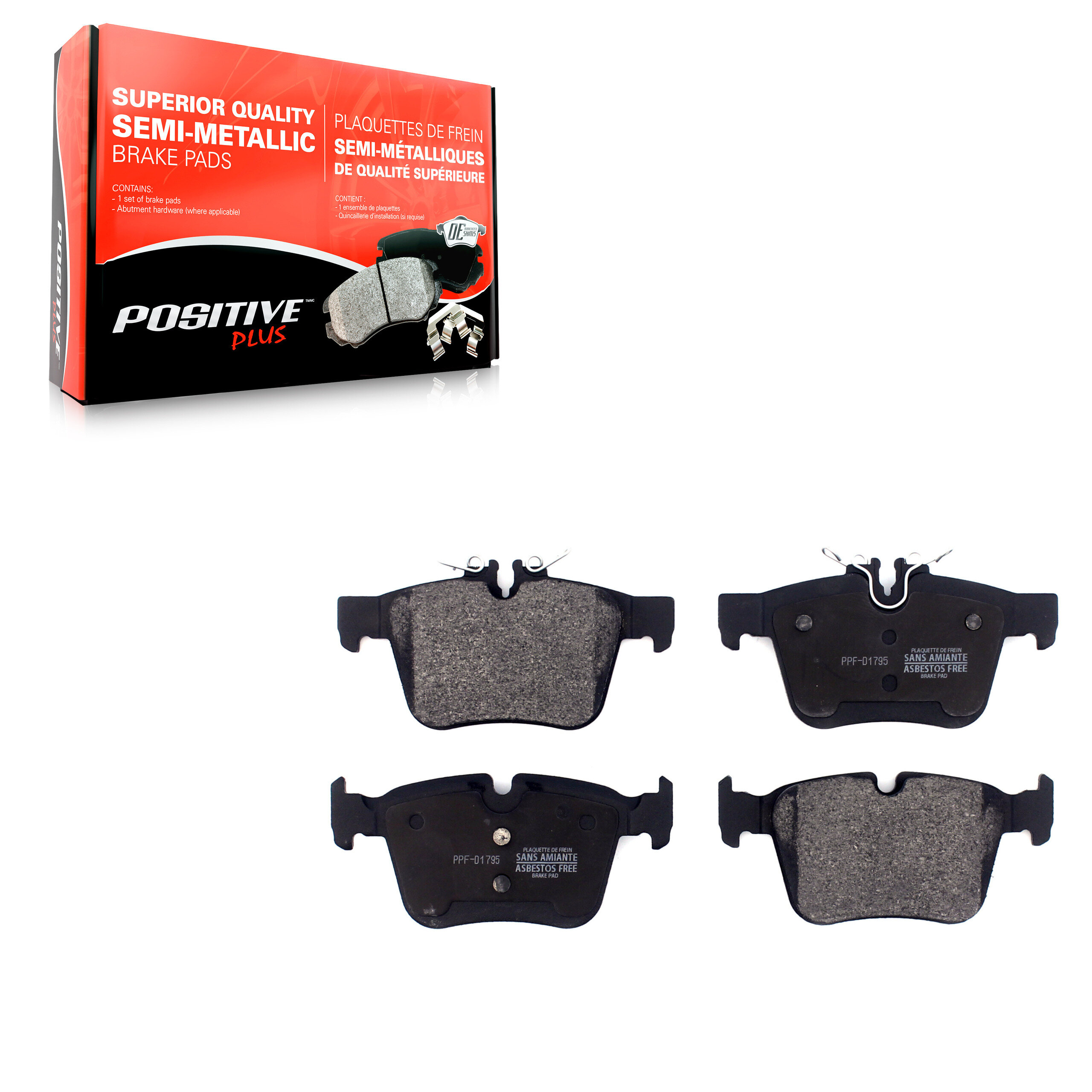 Semi-Metallic Brake Pads