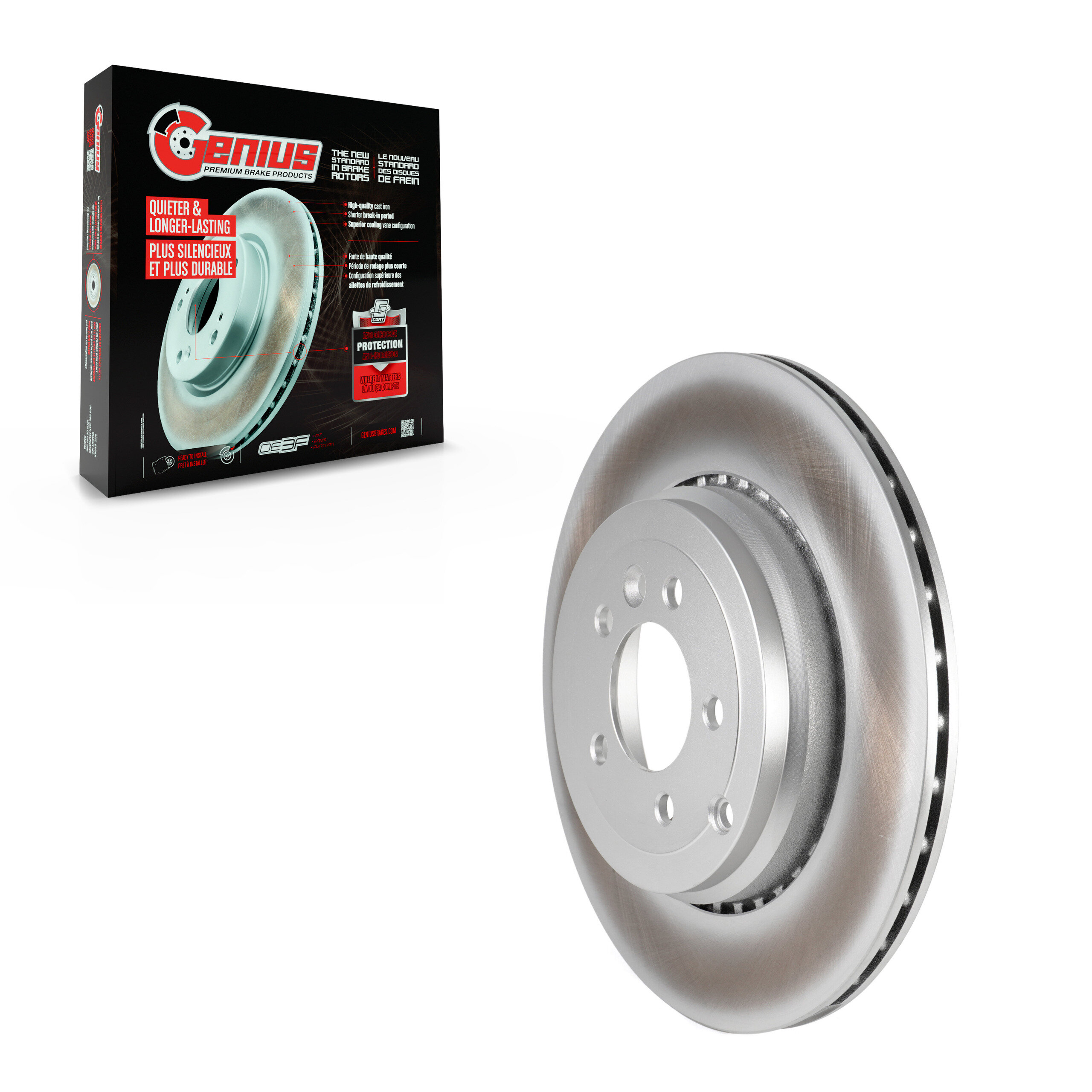 Coated Disc Brake Rotor