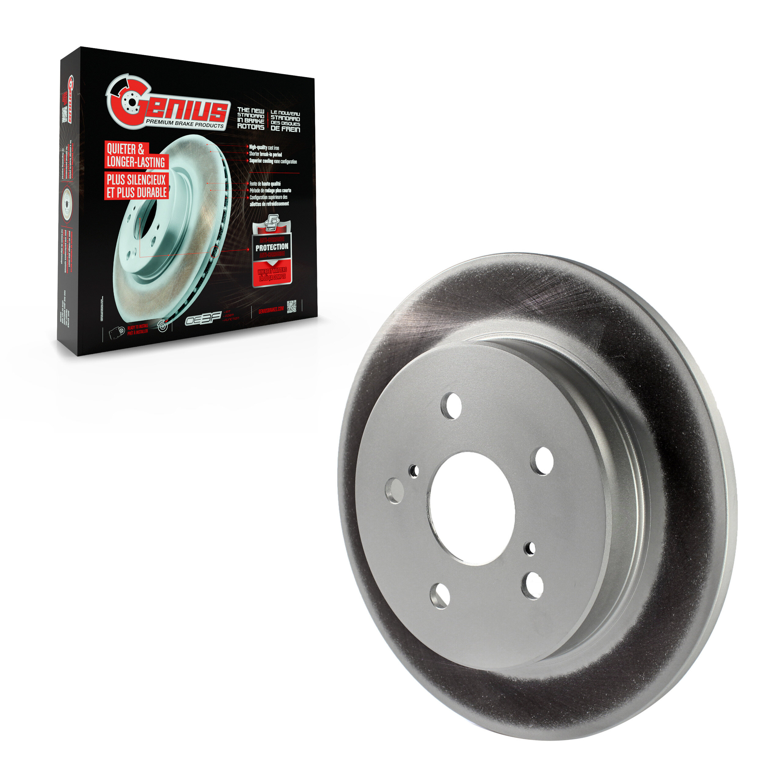 Coated Disc Brake Rotor