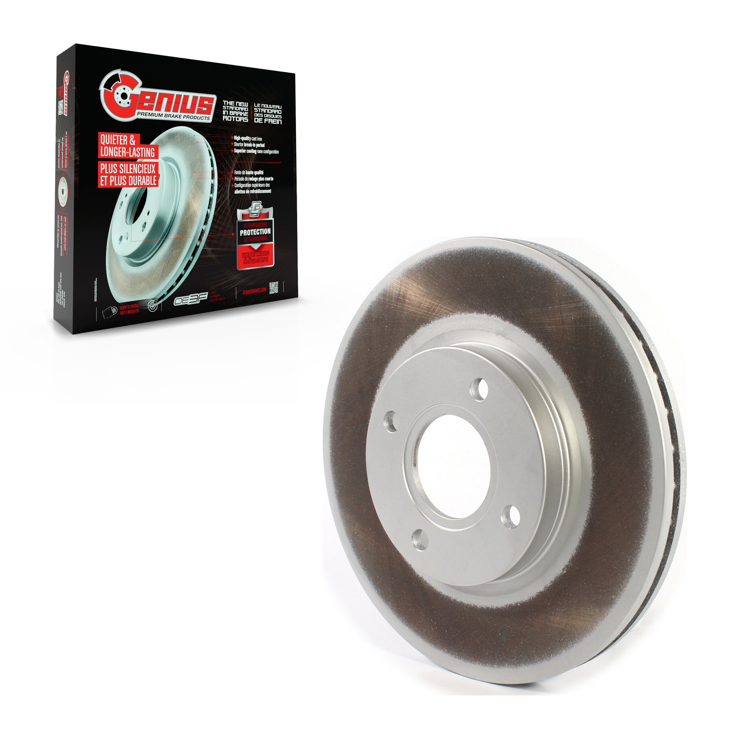 Coated Disc Brake Rotor