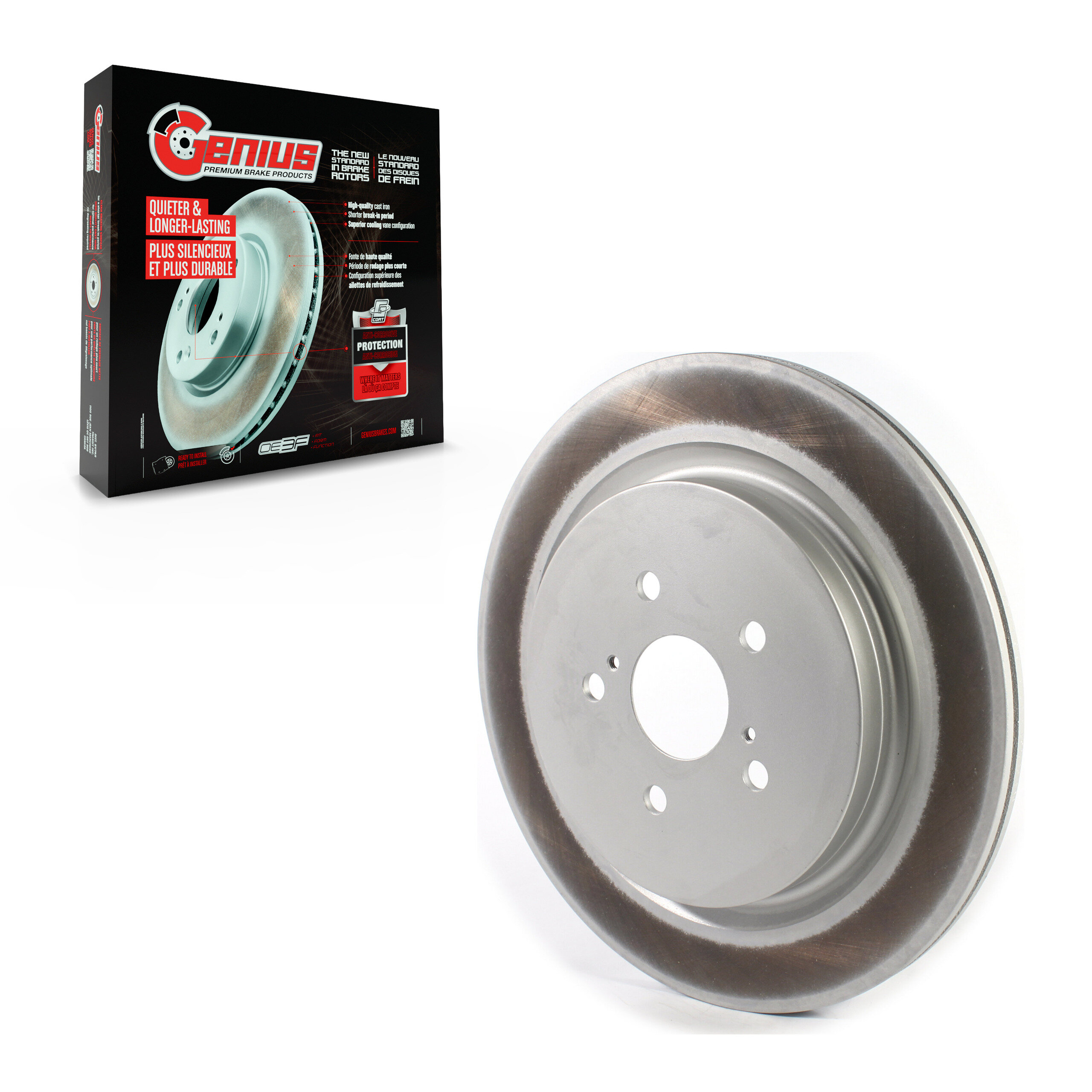 Coated Disc Brake Rotor