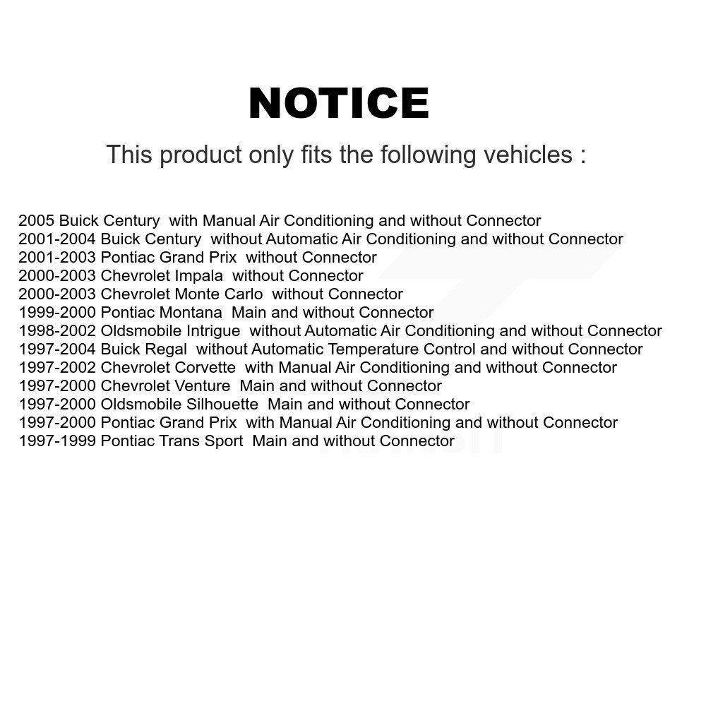 Mpulse - SEN-2BMR0034 - HVAC Blower Motor Resistor